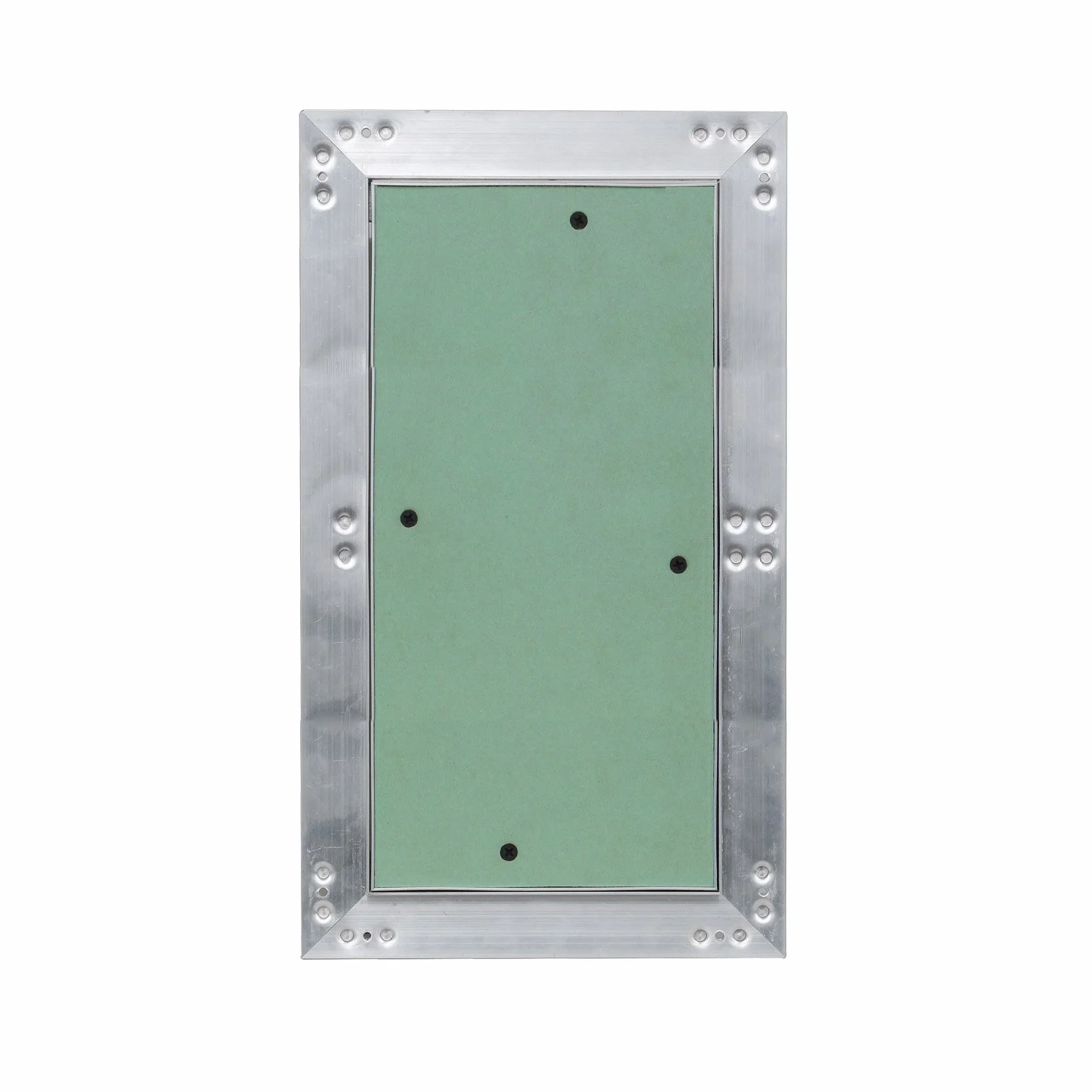 Wiltec Drzwiczki rewizyjne aluminiowe 30x60 cm pod płytki z wkładem gk 12,5 mm, klapa rewizyjna do suchej zabudowy ze stabilną ramą pod spoinowanie