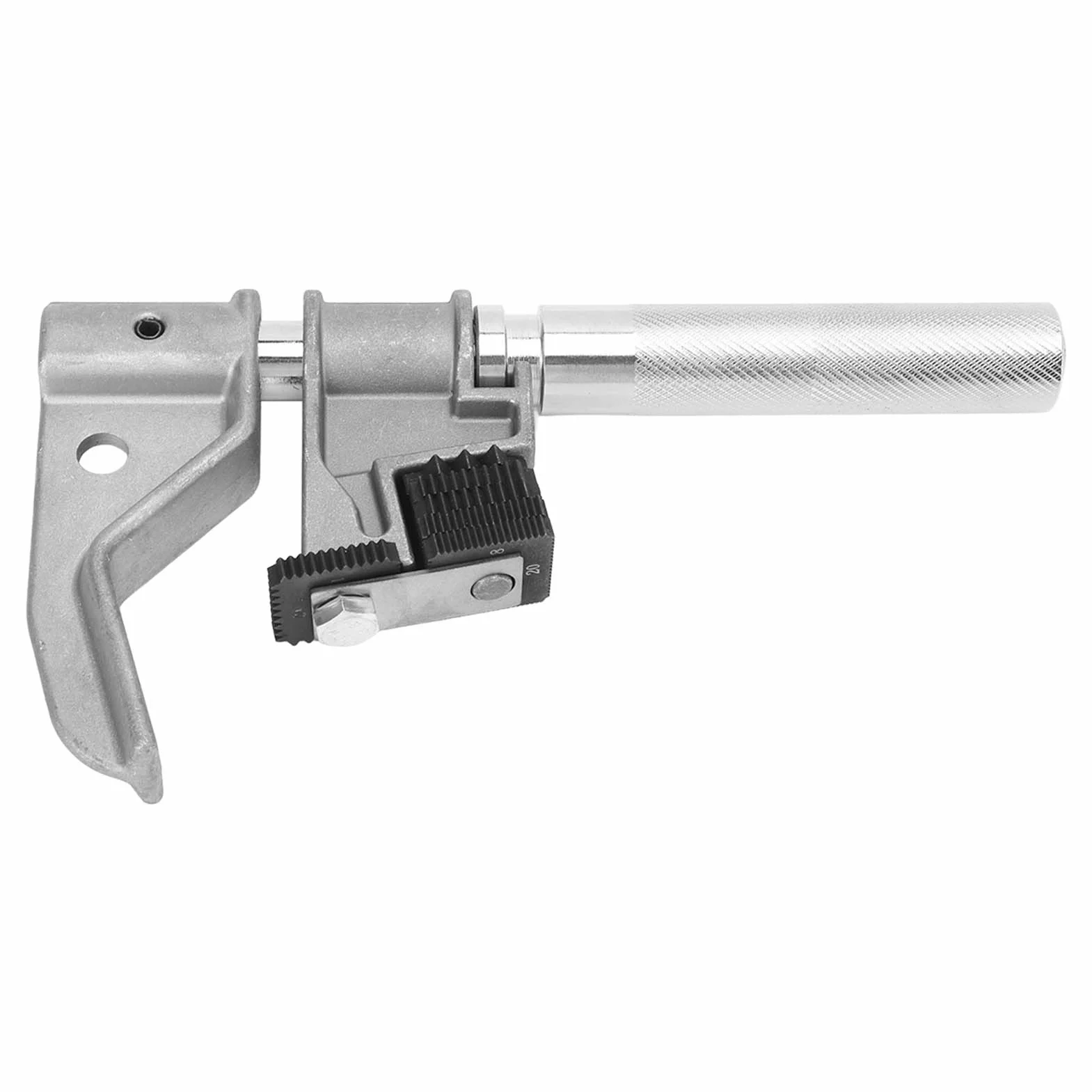 Generic Zestaw do Naprawy Gwintów Wysokowydajny Chwytak do Gwintów Zewnętrznych ze Stopu Aluminium średnicy Zewnętrznej 1-1/4"-5", w Komplecie z 9 Wymiennymi Częściami, Wygodny dla Entuzjastów