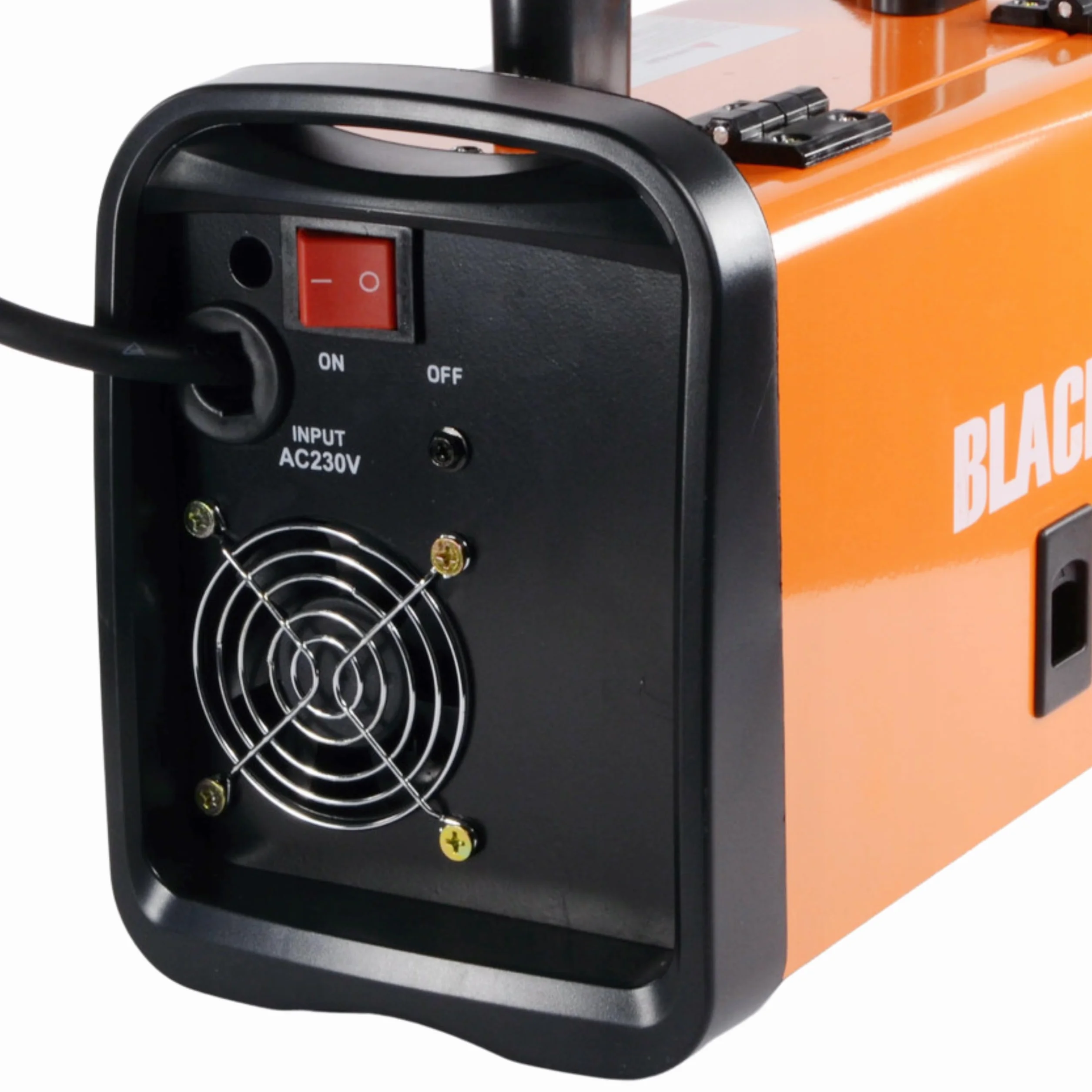 Black SPAWARKA MIGOMAT MIG MAG MMA 250A FLUX BLACK