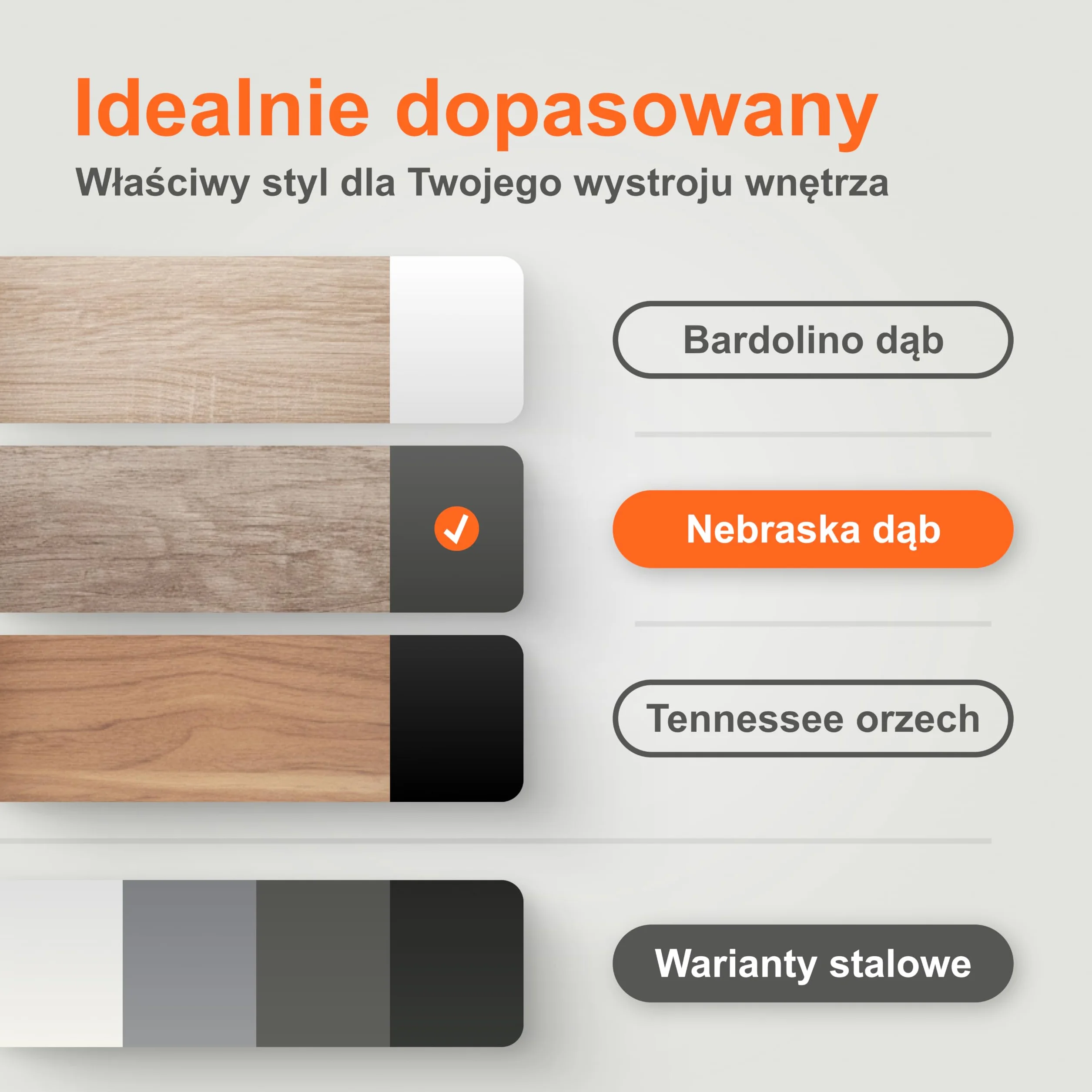 blum AMBIA-LINE organizer szuflady w premium dekorze drewna | idealny kuchnia, łazienka, garderoba | użycie modułowe i pewne trzymanie dzięki nóżkom antypoślizgowym | 42×10×5 cm | Dąb Nebraska