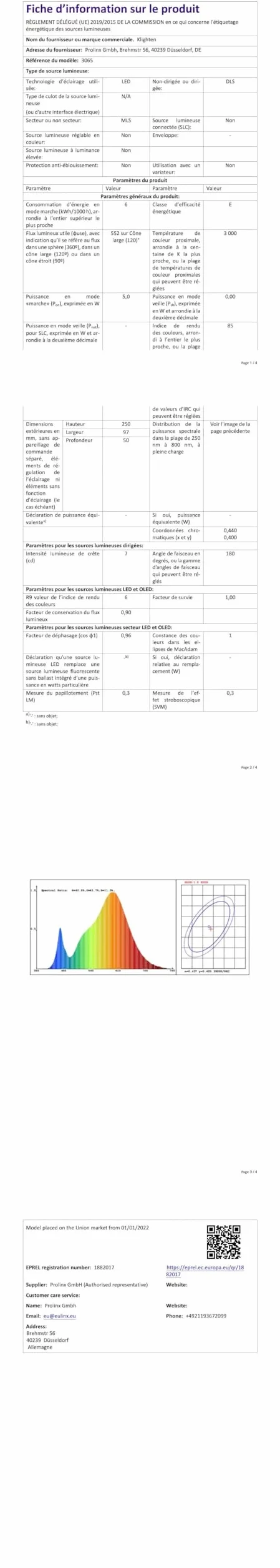 Klighten Lampa ścienna LED 2-punktowa 3W+3W 3000K obracana 330° regulowana 60° aluminium ciepła biel
