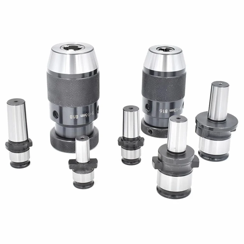 1 szt. adapter do samozaciskowego uchwytu wiertarskiego bezkluczykowego do B12 B18 GT12 B16 GT24 TC820 - Quick Chuck(TC820-B16(1-16mm))