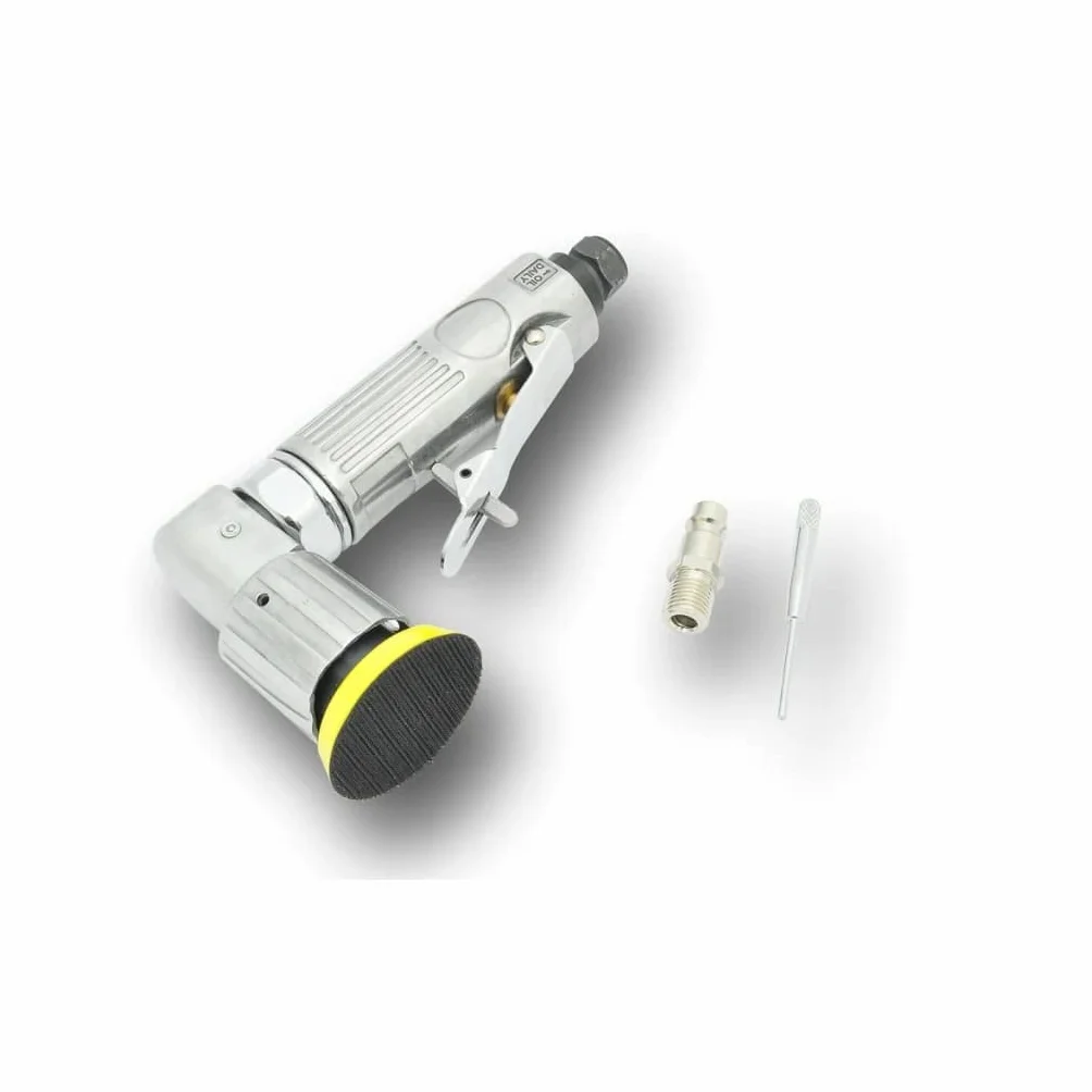Mini szlifierka mimośrodowa 50 mm 15 000 obr./min 1/4 cala szlifierka pneumatyczna z metalową obudową do szlifowania drewna, polerowania i renowacji