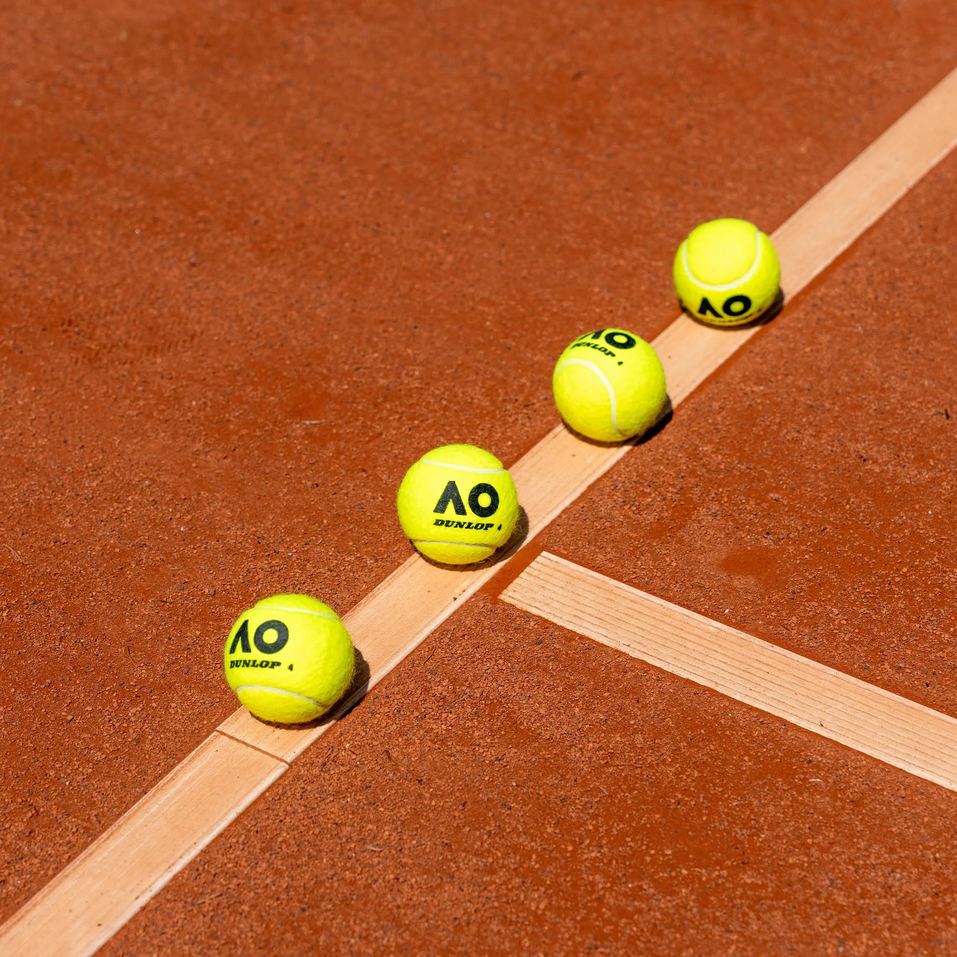 Dunlop Uniseks D Tb Australian Open 4Pet Piłki tenisowe Yellow One Size
