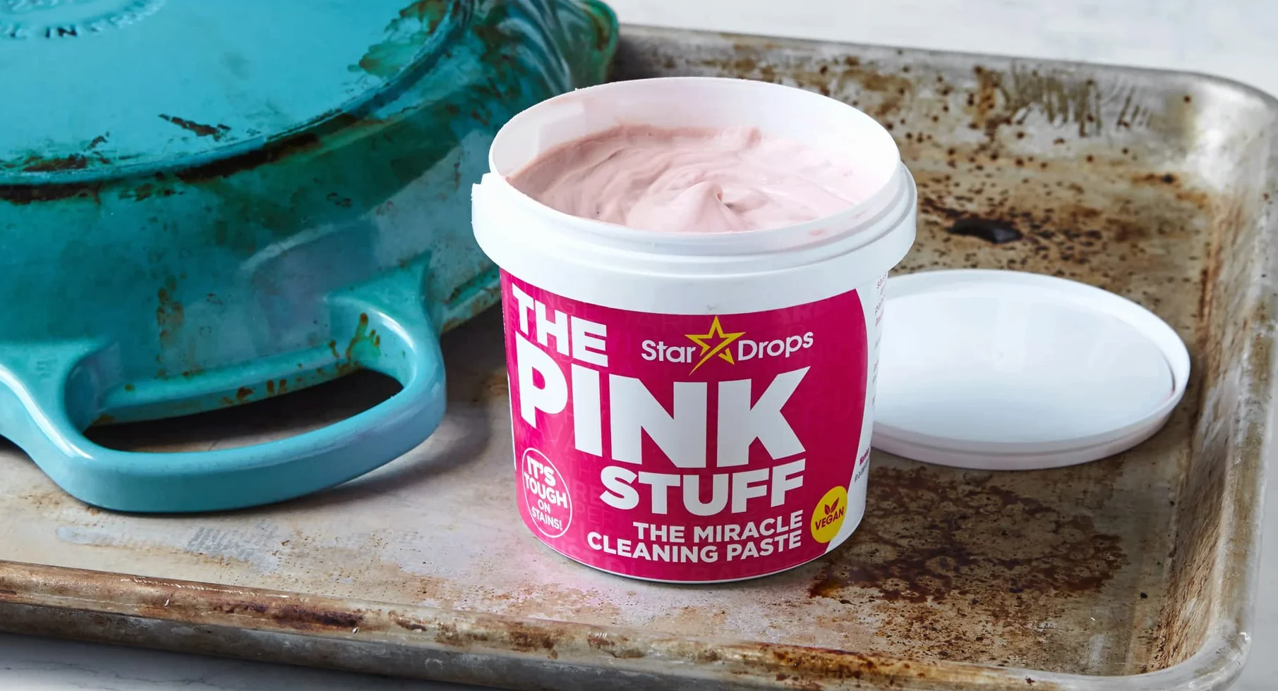 Stardrops Pasta czyszcząca The Pink Stuff Miracle 850 g Idealna do czyszczenia każdego rodzaju powierzchni