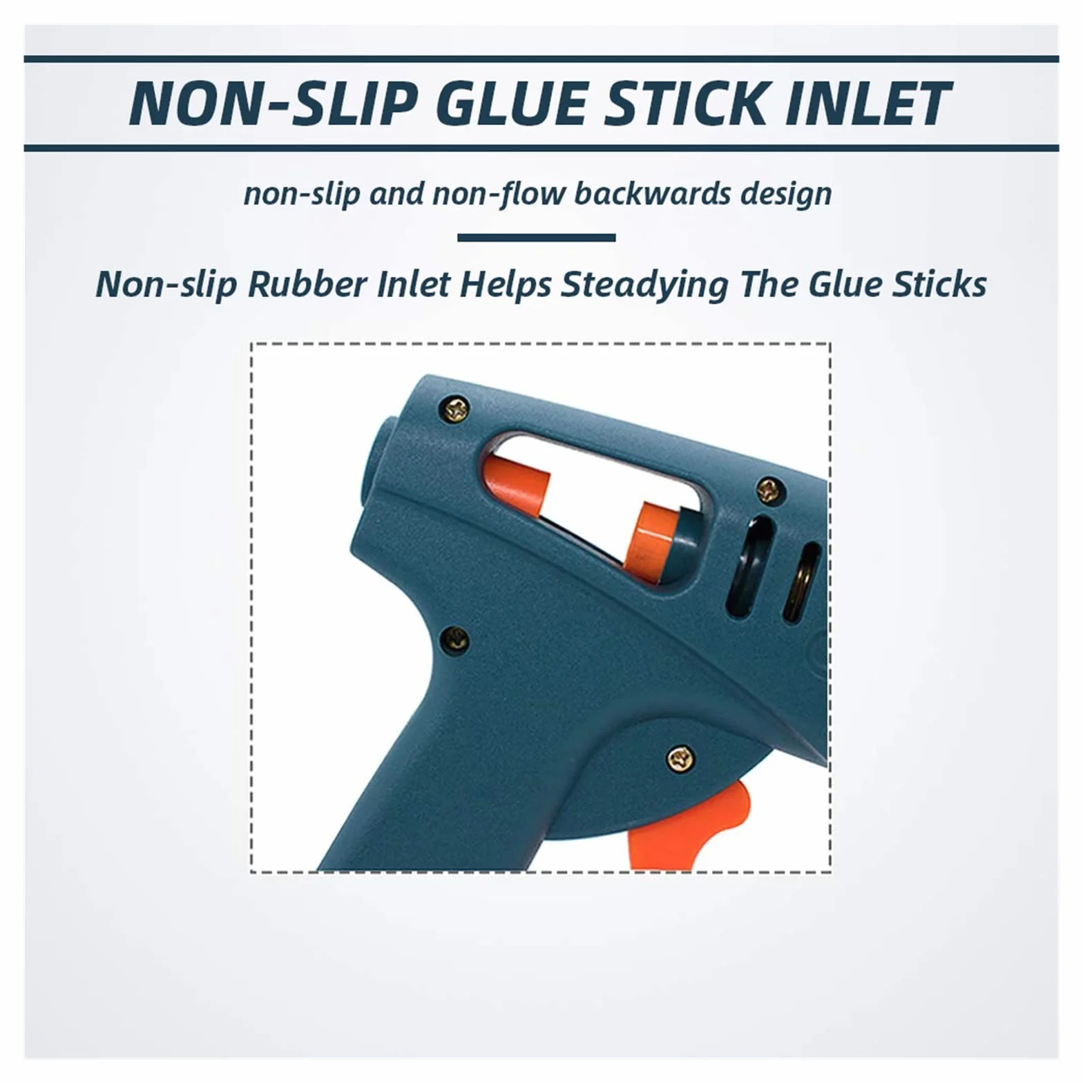 100W Pistolet Do Klejenia Na Gorąco Czysta Miedź Dysze Z Wyłącznikiem Zasilania 5 Kleje W Sztyfcie 11mm Dom Elektronarzędzia Strona Główna DIY Craft(2.0x32mm Nozzle)