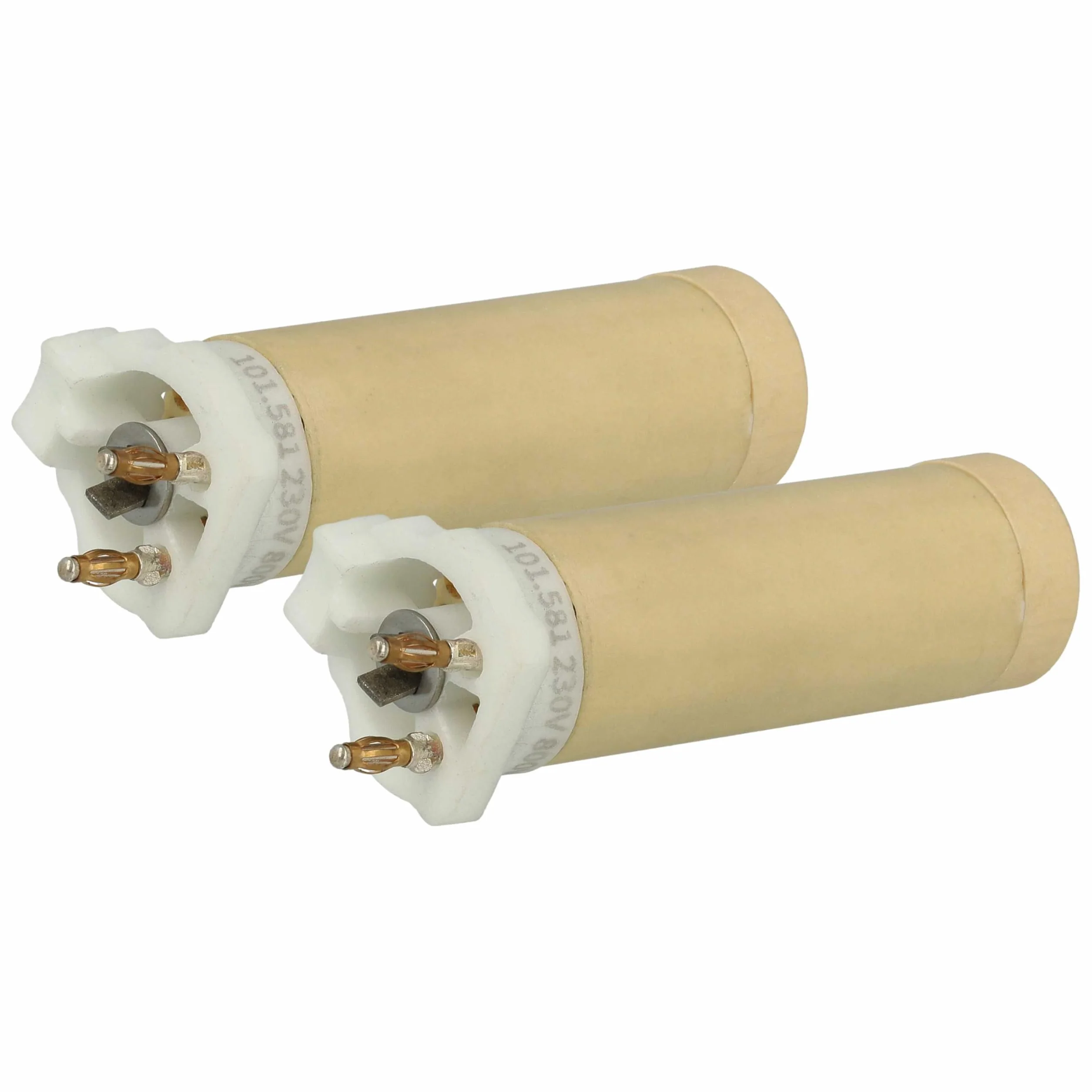vhbw 2 x element grzejny kompatybilny z pistoletem spawalniczym Leister LABOR S + MINOR, S, 800 W, ceramiczny rdzeń grzewczy, 1,68 x 5,7 cm