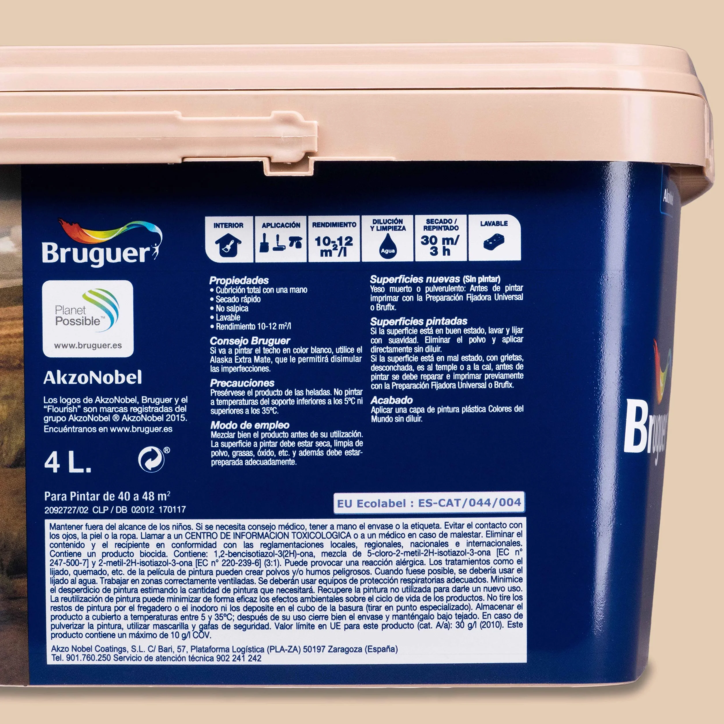 Bruguer m111989 – malarstwo Plastica kolory świata Kenia Stal