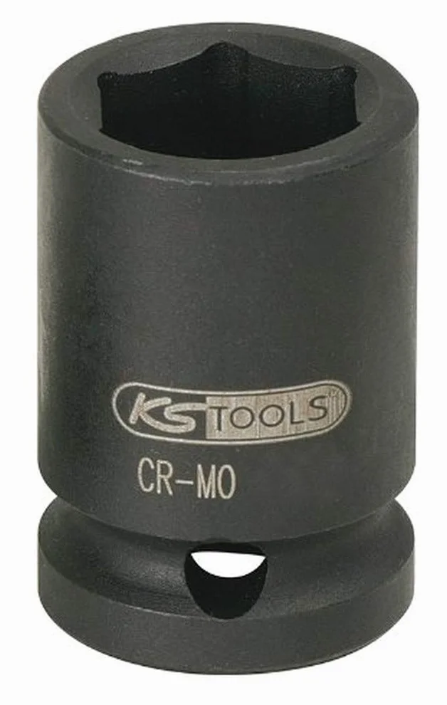 KS Tools 515.1021 1/2" Wzmocniony klucz nasadowy sześciokątny, krótki, 21mm