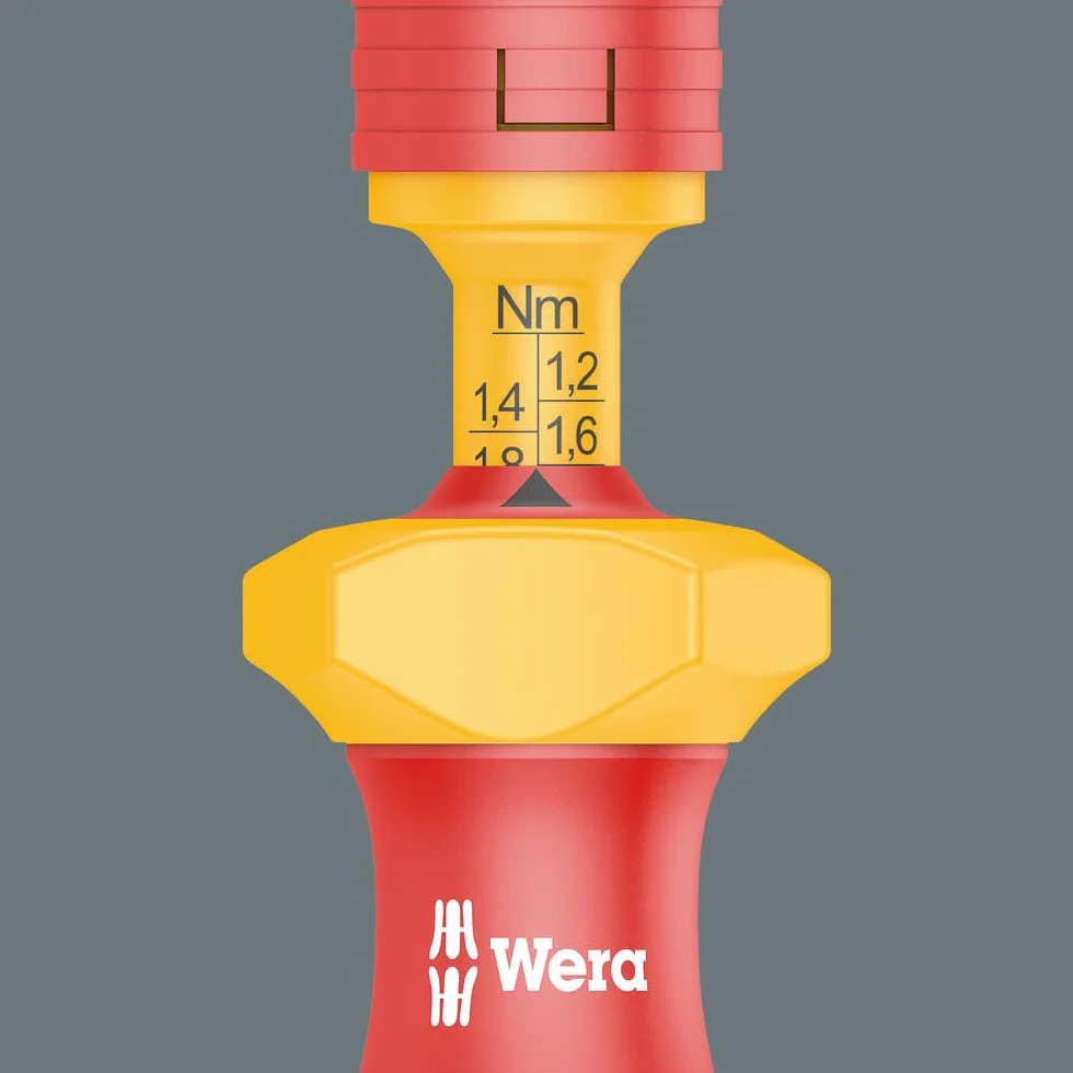 Wera Vde Torque Zestaw Wkrętaków, Czerwony/Żółty, 16 Elementów