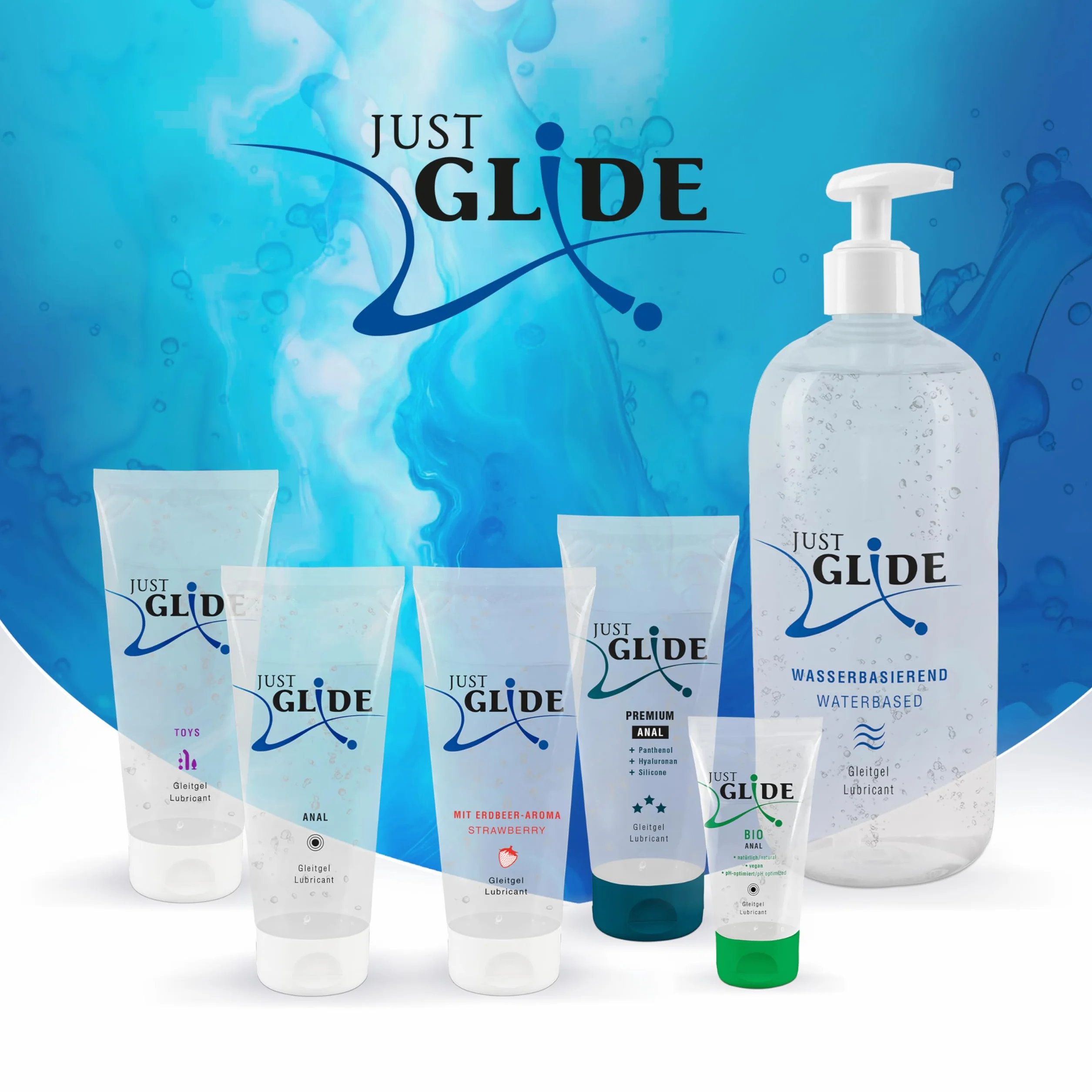 Just Glide intensywny lubrykant na bazie wody 1000 ml