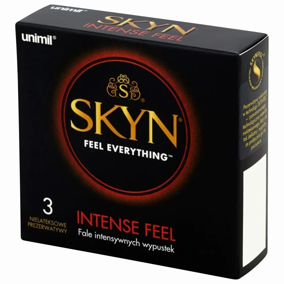 Unimil Skyn Intensive Feel Prezerwatywy, 3 Sztuki