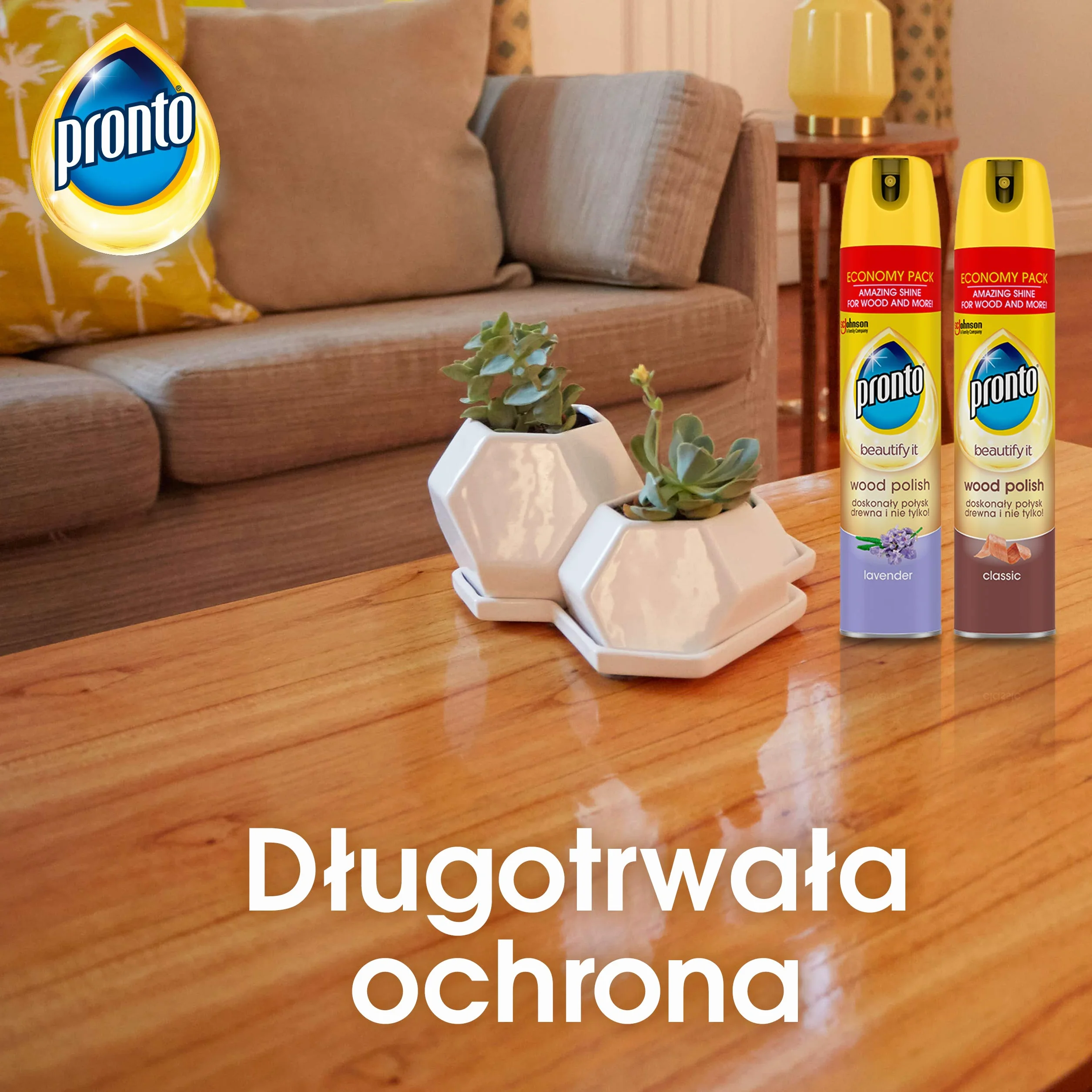 Pronto 689943 Środek do Czyszczenia Drewna, 1200 ml