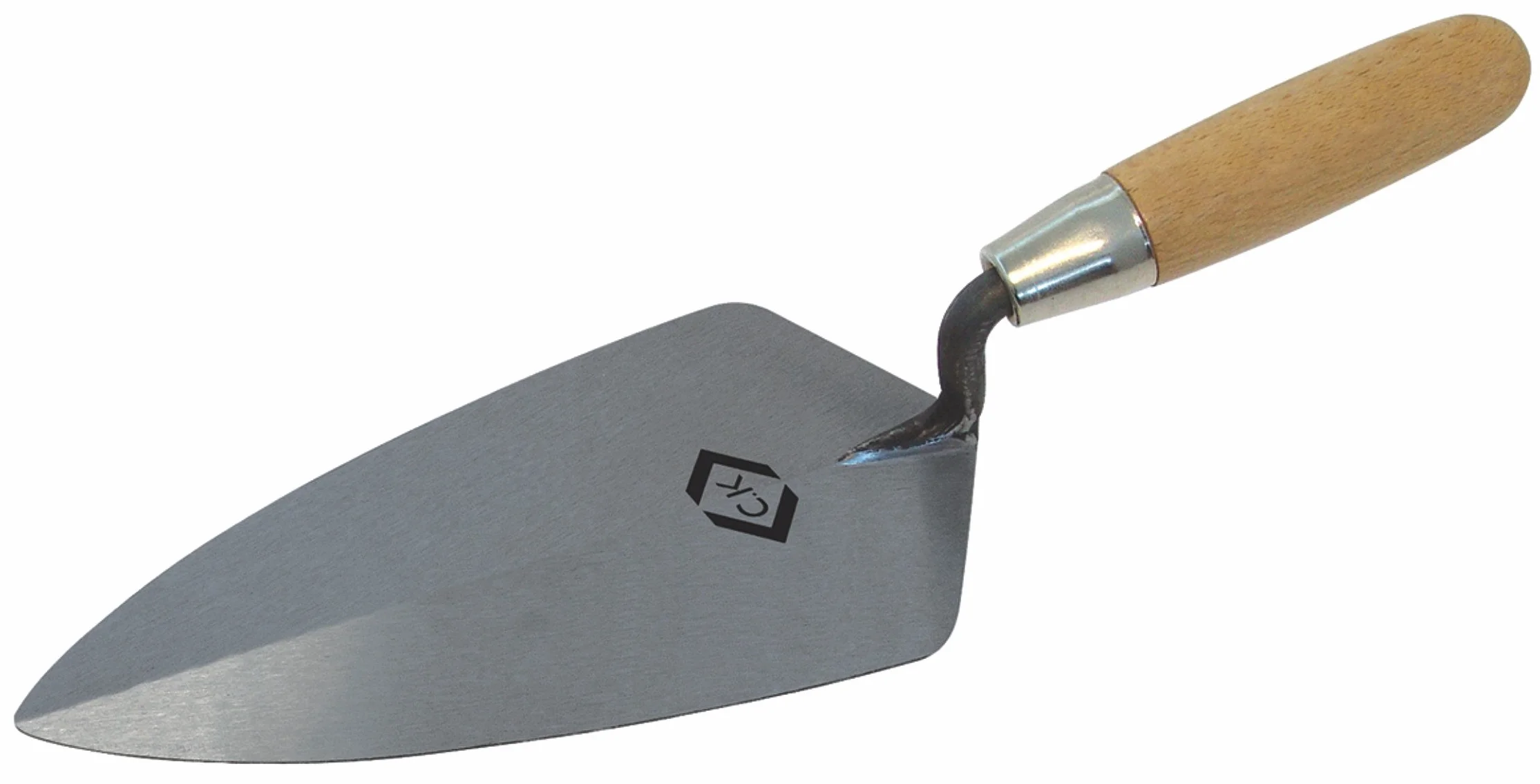 C.K 5270 Kielnia cegła szeroki obcas stal węglowa drewniany uchwyt 275 mm