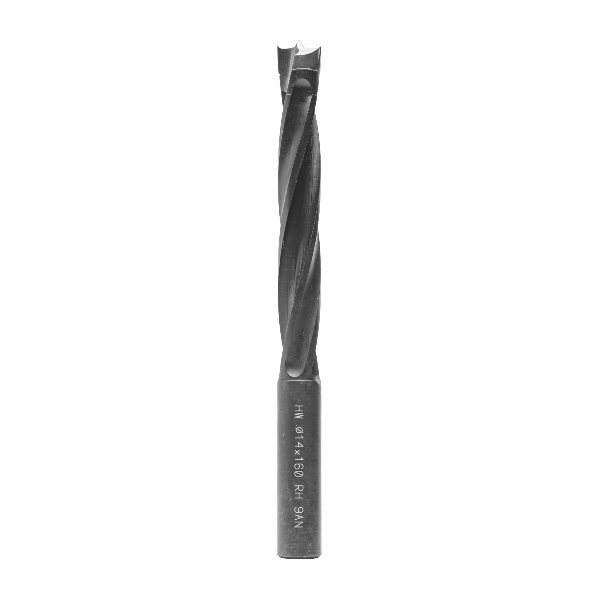 ENT 26409 Wiertlo krete do drewna z glowica w wegliku, chwyt (S) 14 mm, srednica (D) 14 mm, NL 105 mm, L 160 mm