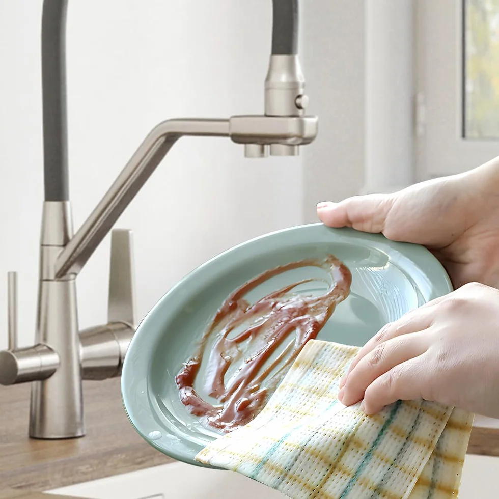 Ręczniki kuchenne, jednorazowe ręczniki kuchenne, zdejmowany ręcznik do herbaty, nadają się do czyszczenia kuchni, domu, samochodu, szkła i podłóg, z doskonałą absorpcją wody (30 sztuk)