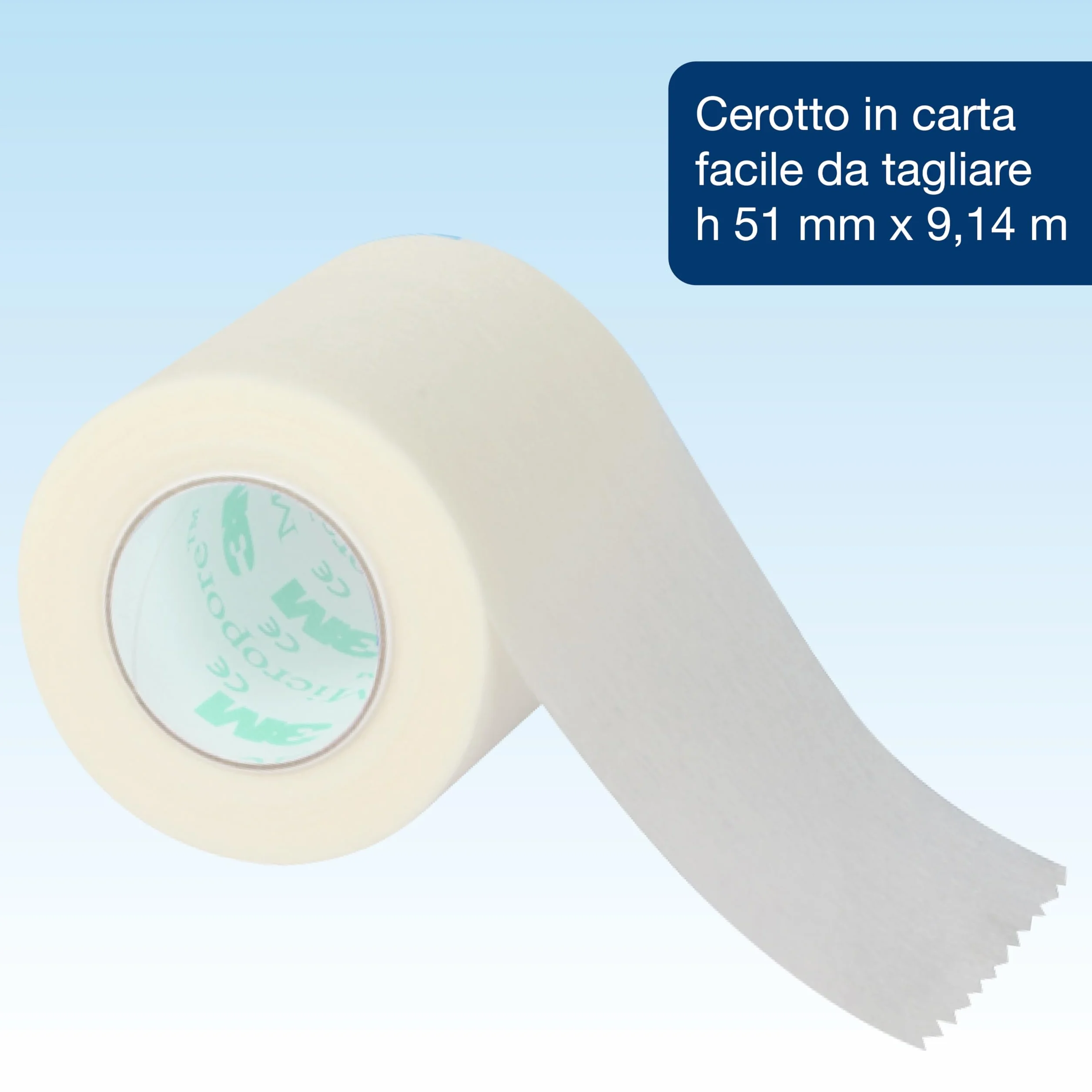 3M Mikropore MM1530-2 3M taśma pomiarowa 5 cm x 9,1 m (6 szt.)