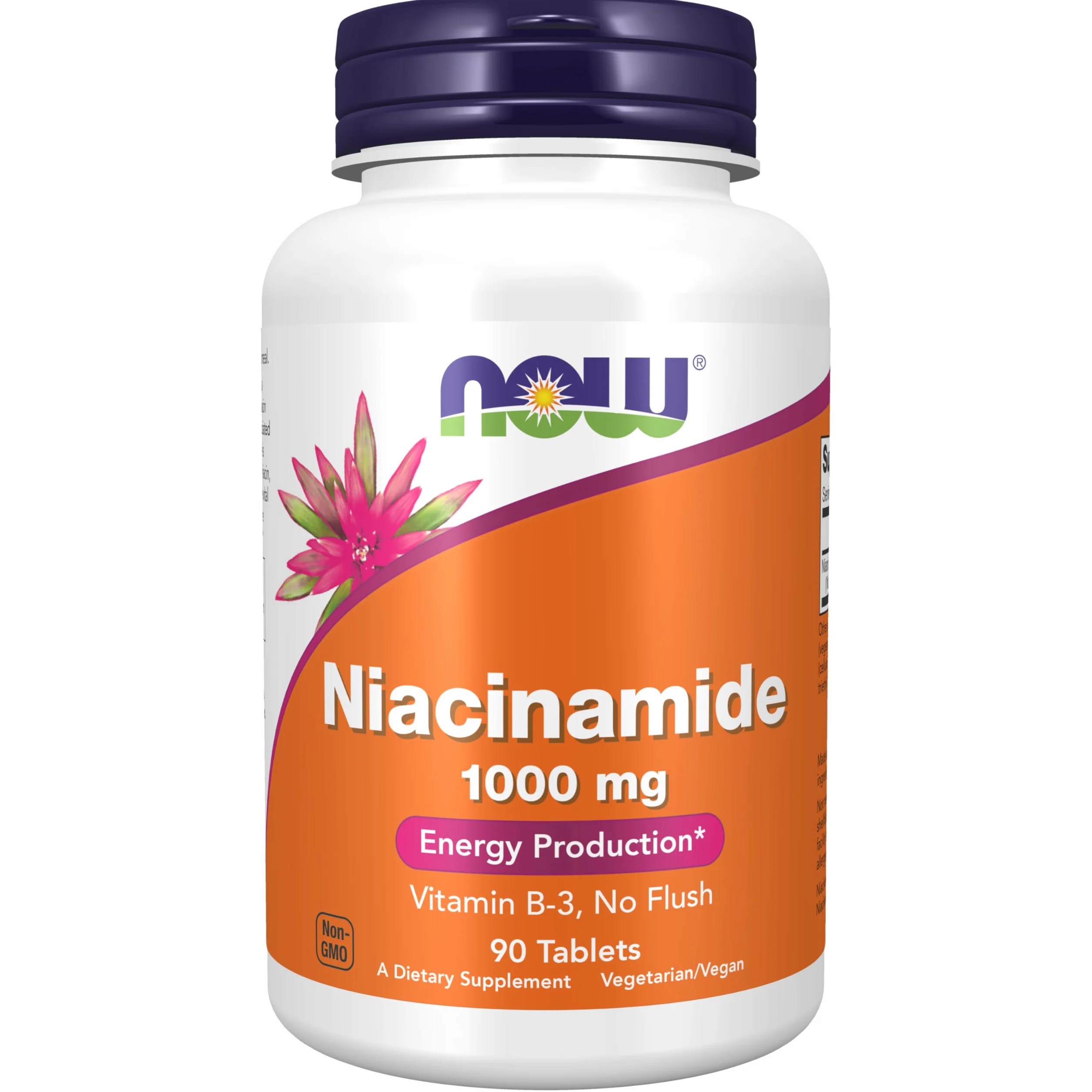 NOW Foods Niacinamide, 1000mg - 90 tablets