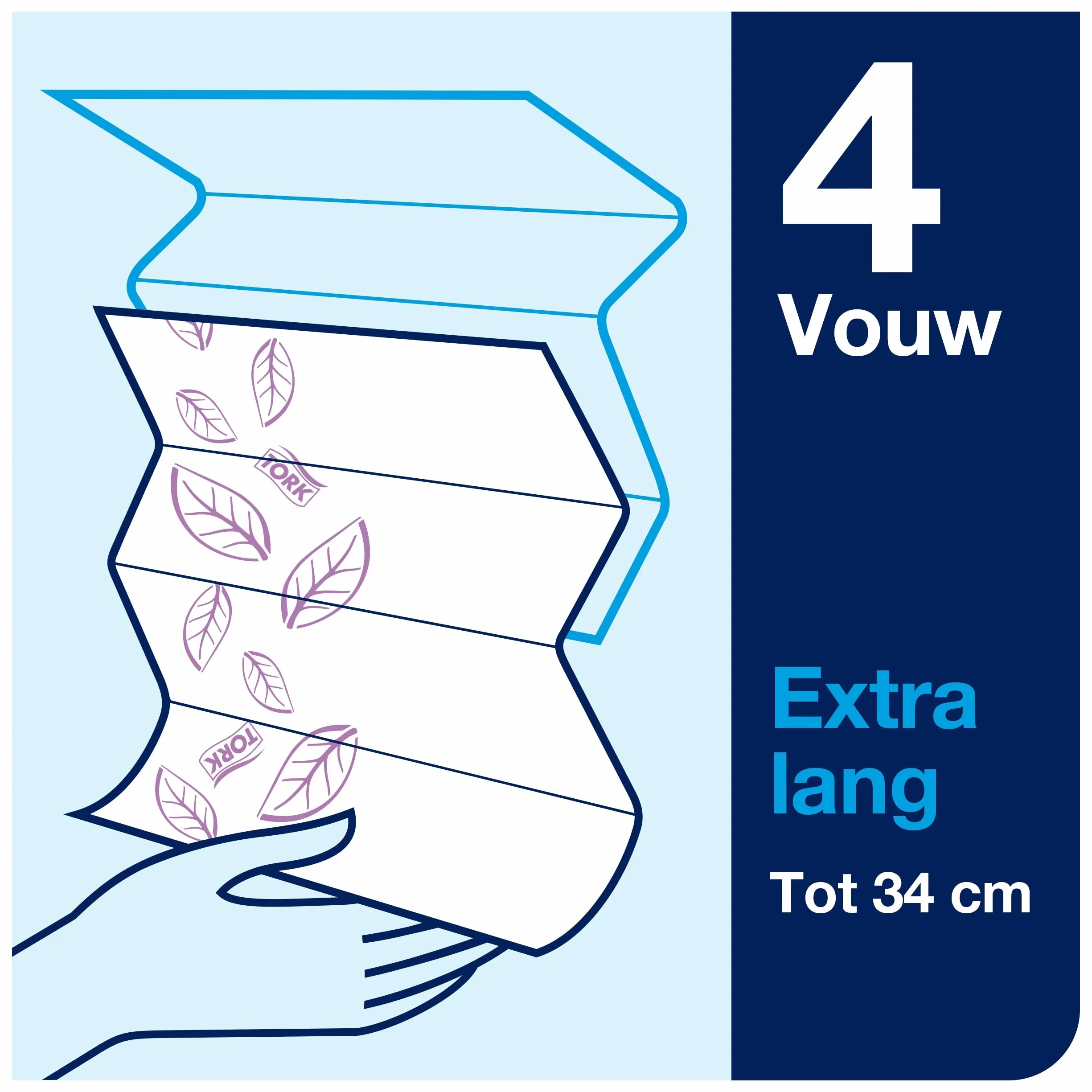 Tork Xpress ekstramiękki ręcznik Multifold, 4-panelowy (w składce wielopanelowej), biały, H2, Jakość Premium, 21 x 100 listków, 100297