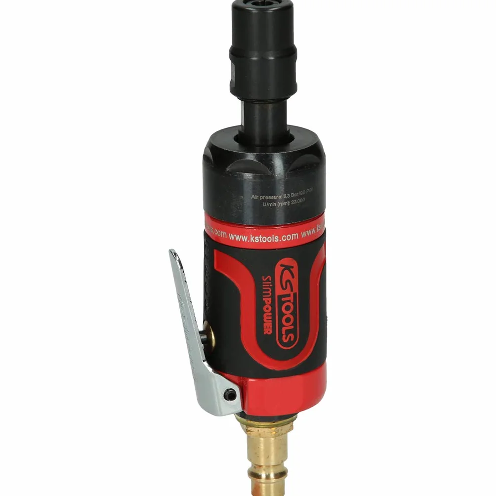 KS Tools 515.5530 SlimPOWER Pneumatyczna szlifierka kątowa, prosta, MINI