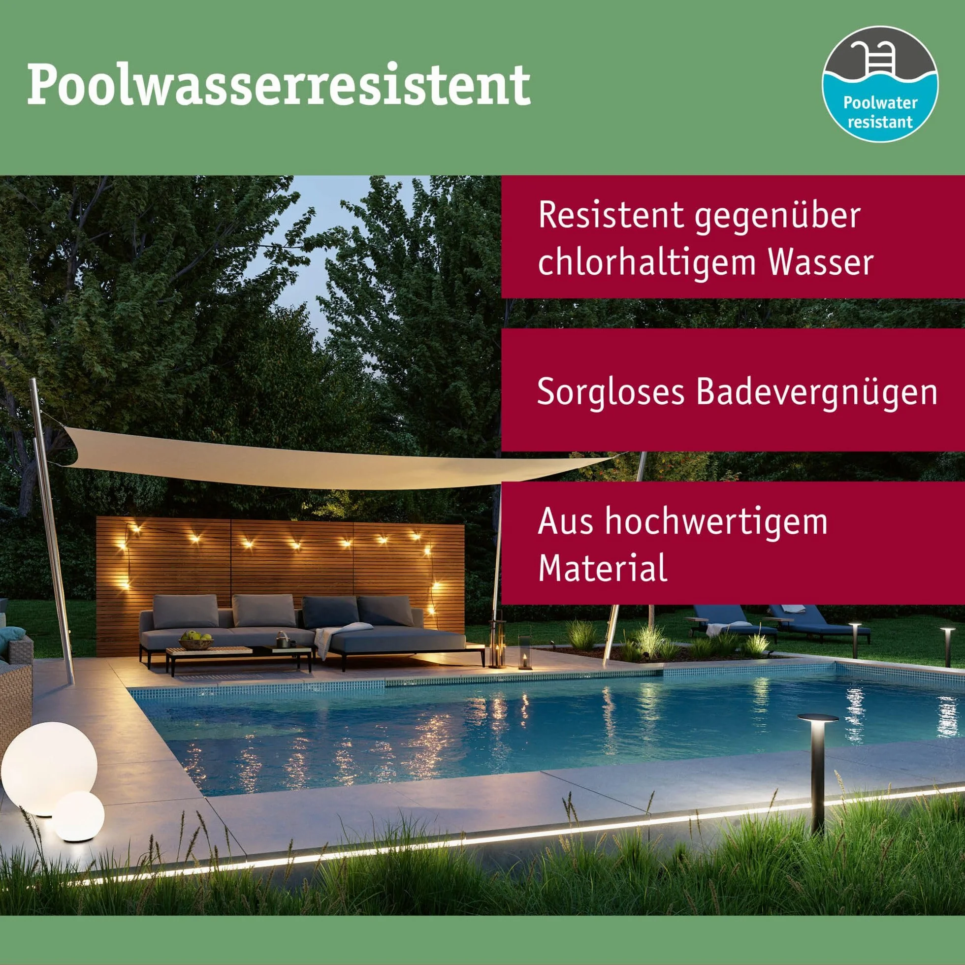 Paulmann 93927 Outdoor Plug & Shine Connector 5 m 1in-2out IP68 2x1,5mm² 93927 przedłużacz kabel łączący oświetlenie zewnętrzne