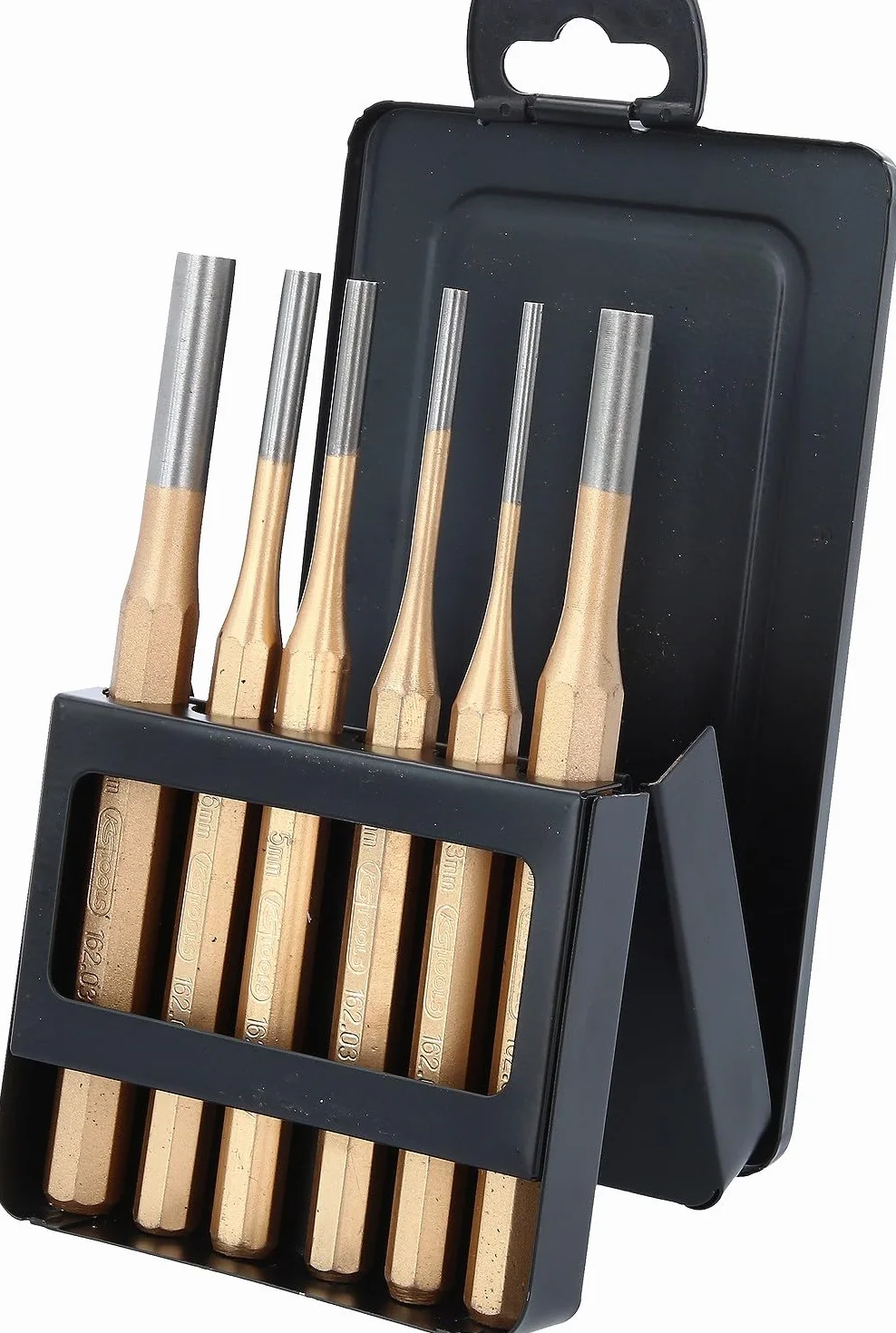 KS Tools 162.0370 Zestaw wybijaków, 6-szt
