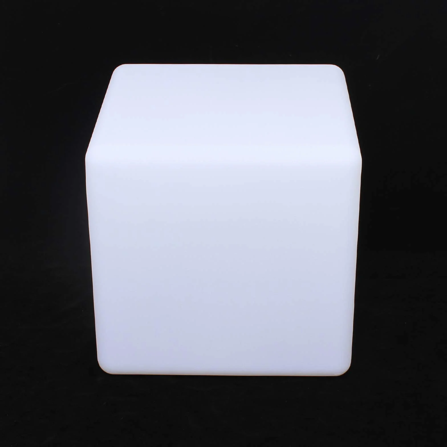 Kostka LED do użytku na zewnątrz z pilotem zdalnego sterowania – stołek RGB, zmiana kolorów, 16 kolorów, kostka do siedzenia i designerskie oświetlenie Cube, świecąca kostka jako siedzisko i