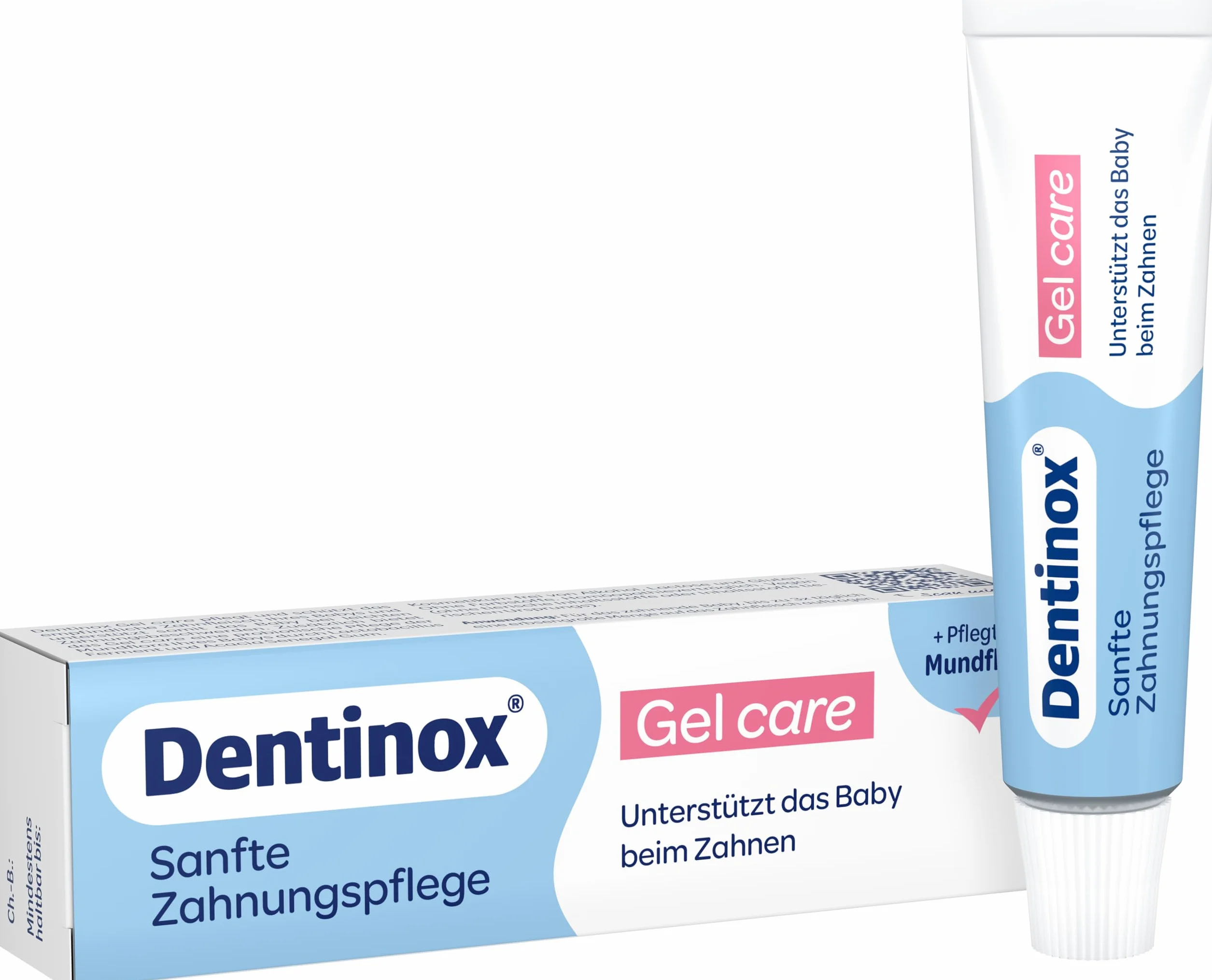 Dentinox Gel Care – delikatna pielęgnacja dziąseł podczas ząbkowania – wsparcie codziennej pielęgnacji jamy ustnej dla niemowląt – 10 g