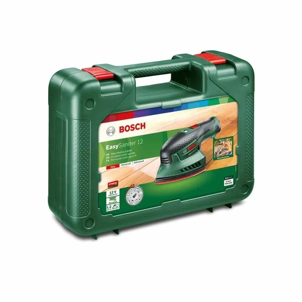 Bosch 603976909 Szlifierka, 12 V, Czarny/Zielony, ‎24.4 x 12 x 10.1 cm; 1.2 kg