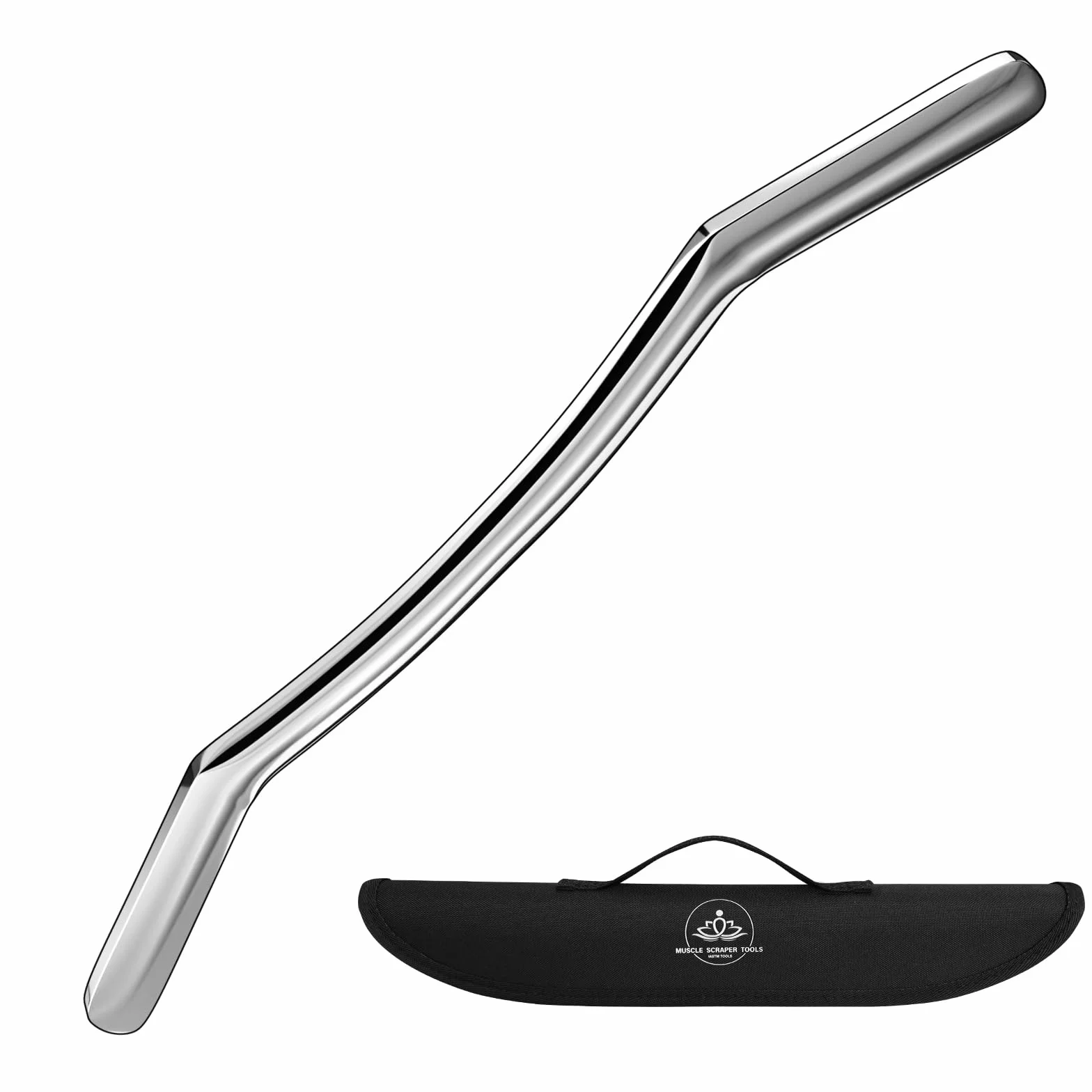 Gua Sha skrobaczka ze stali nierdzewnej IASTM do masażu tkanek miękkich