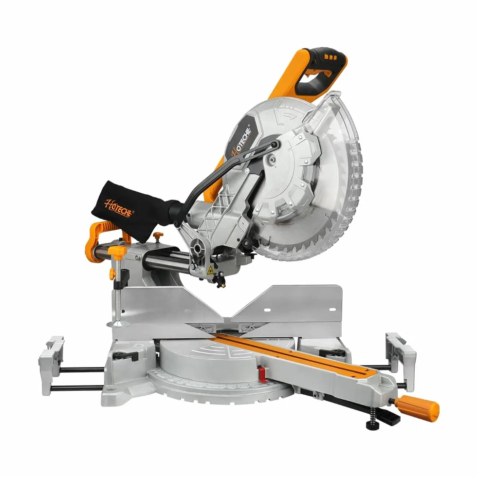 Hoteche Piła ukośna 305 mm, 2000 W, 5000 obr./min, żółta, kolorowe opakowanie