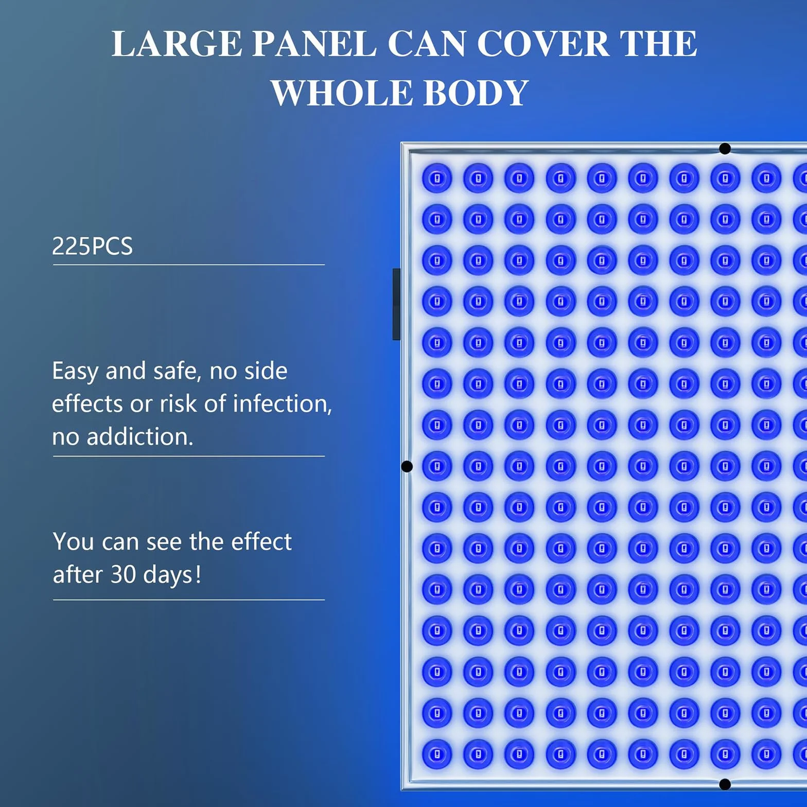 Lampa opalająca z okularami i stojakiem 460 nm UV do terapii światłem niebieskim S-U-N Ta-N-Ning Light