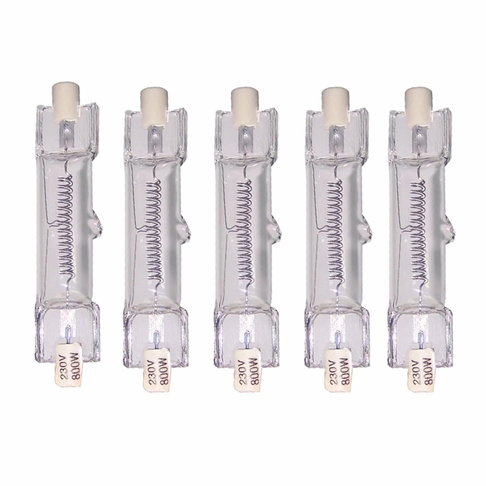 Lampa metalohalogenkowa R7S 230V 800W 3200K ciepła biała żarówka 5 sztuk