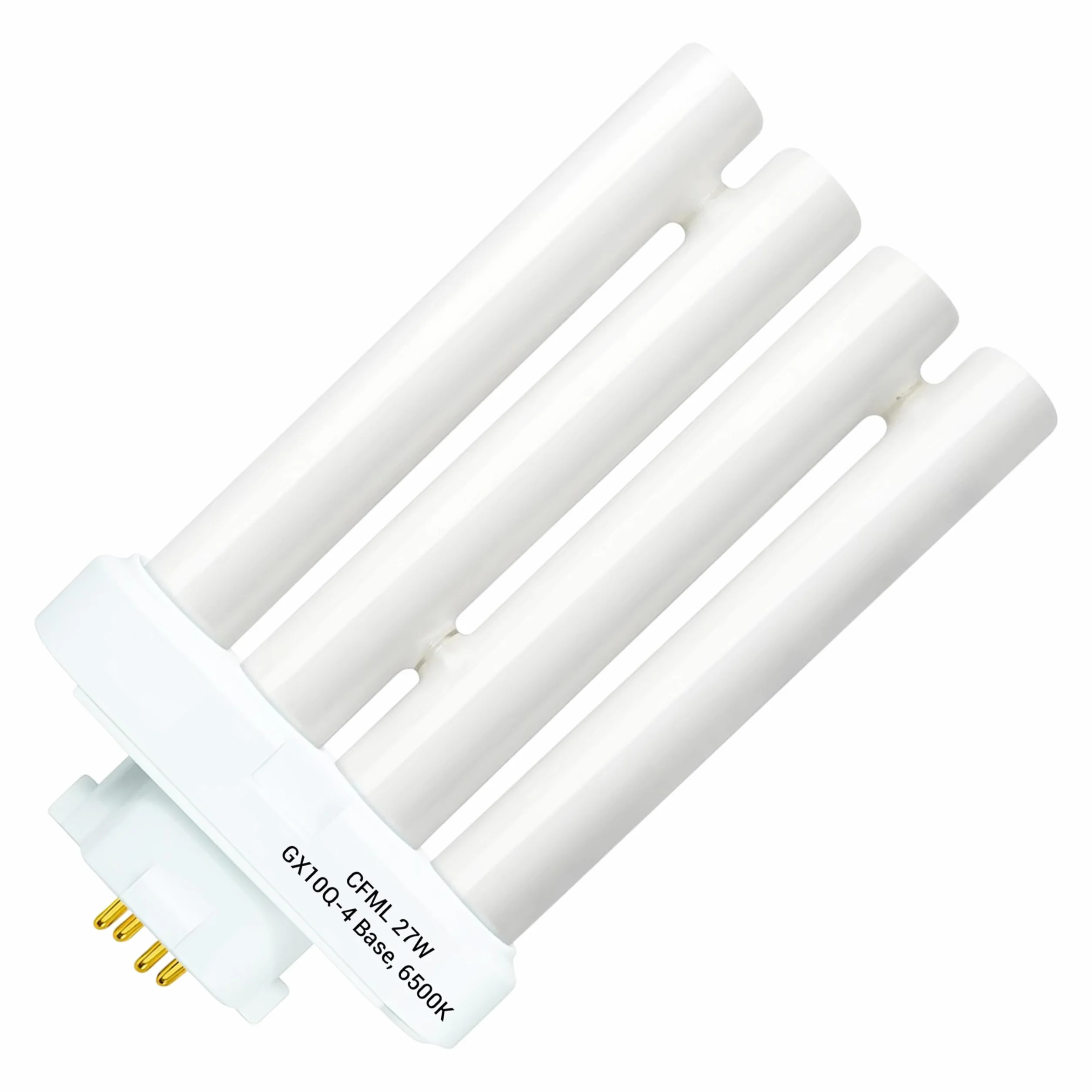 ARSUK 27W Wymienna żarówka do światła dziennego - 4-pinowa świetlówka do lampki nocnej, czytania stołu, lampy dla dzieci YDW-27FM - GX10Q - fluorescencyjna 27 W LAMPA FML(6500 K - Zestaw 1 sztuk)