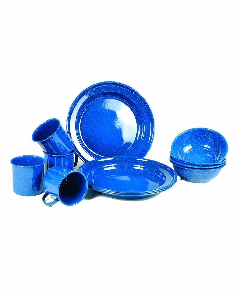 Mil-Tec Zestaw naczyń 14678000, niebieski, rozmiar uniwersalny