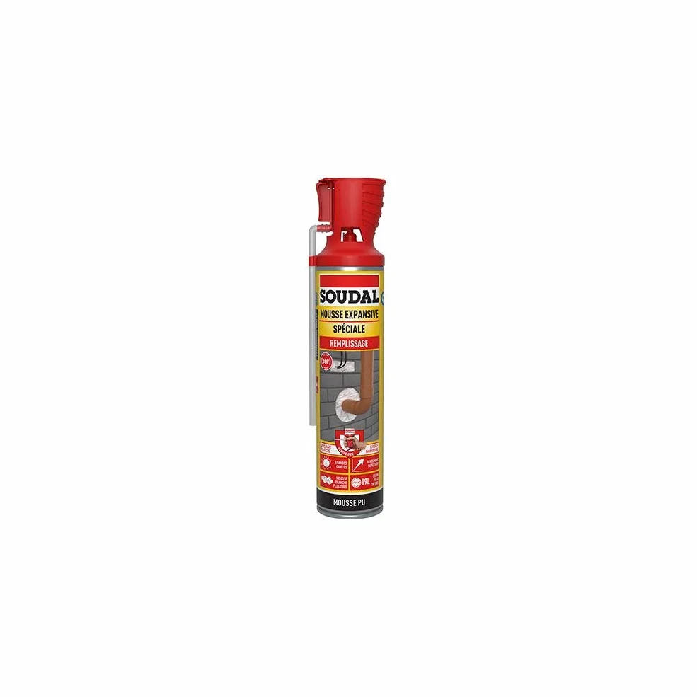 Soudal - Pianka ekspansjna 500 ML specjalna wypełniacz Genius Gun - 123849 - Soudal