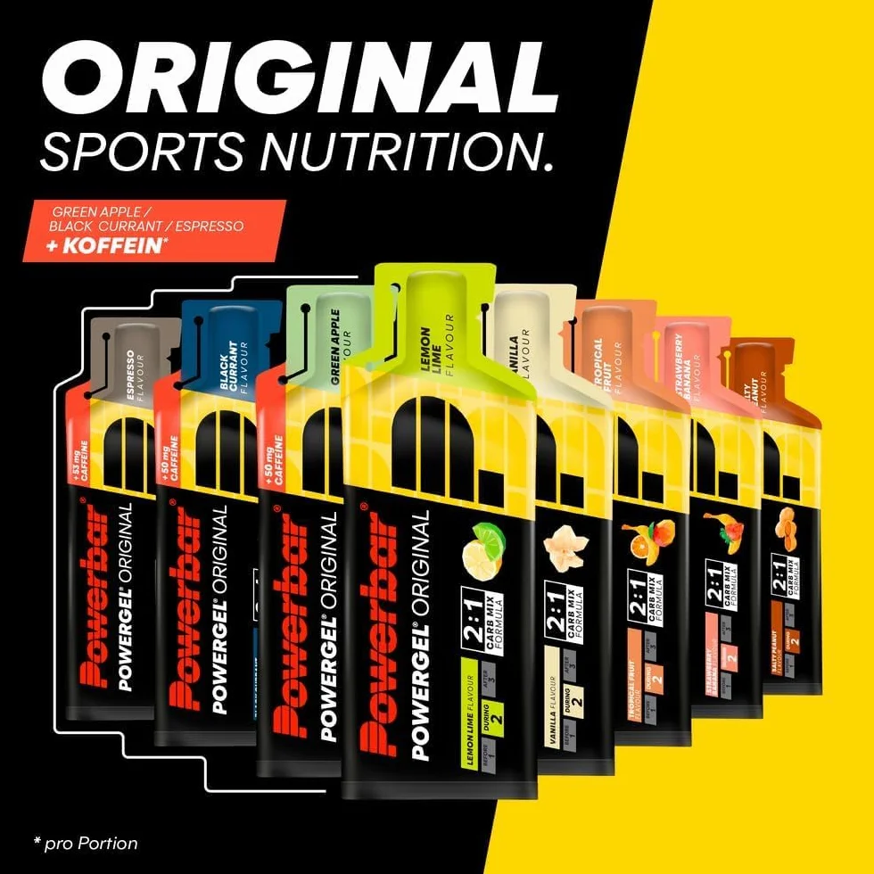 PowerBar PowerGel Original Mixbox Energy Gel 5 x 41g pakiet zapoznawczy