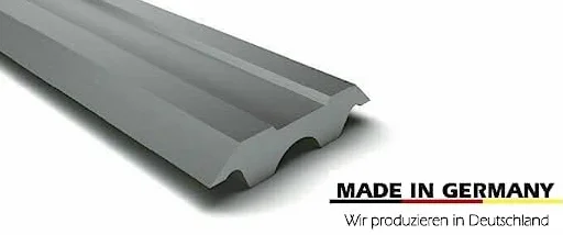 TERSA 410 mm HSS%18 nóż do strugania nóż dwustronny