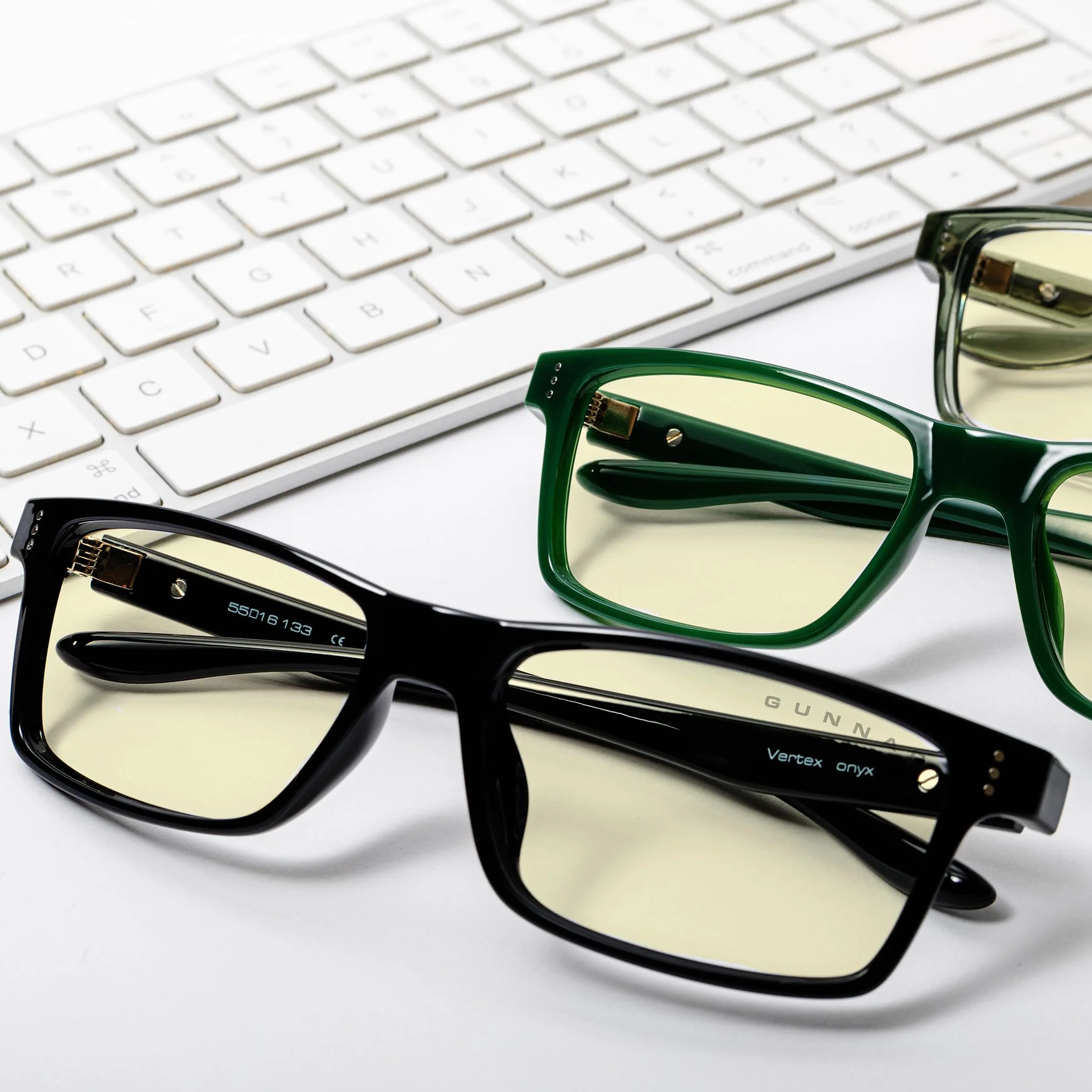 GUNNAR Vertex Okulary z Filtrem Światła Niebieskiego Opatentowana Soczewka