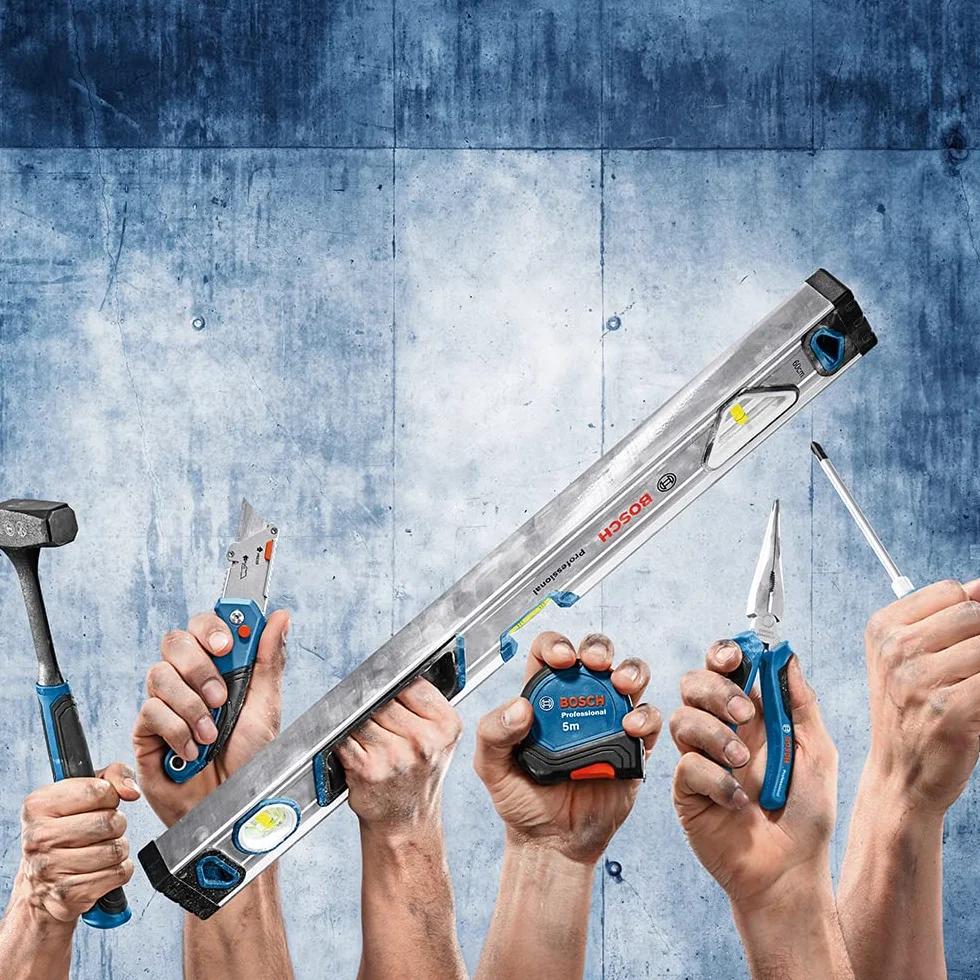 Bosch Professional 1600A01Th9 Nóż, Niebieski/Srebrny, 18 mm