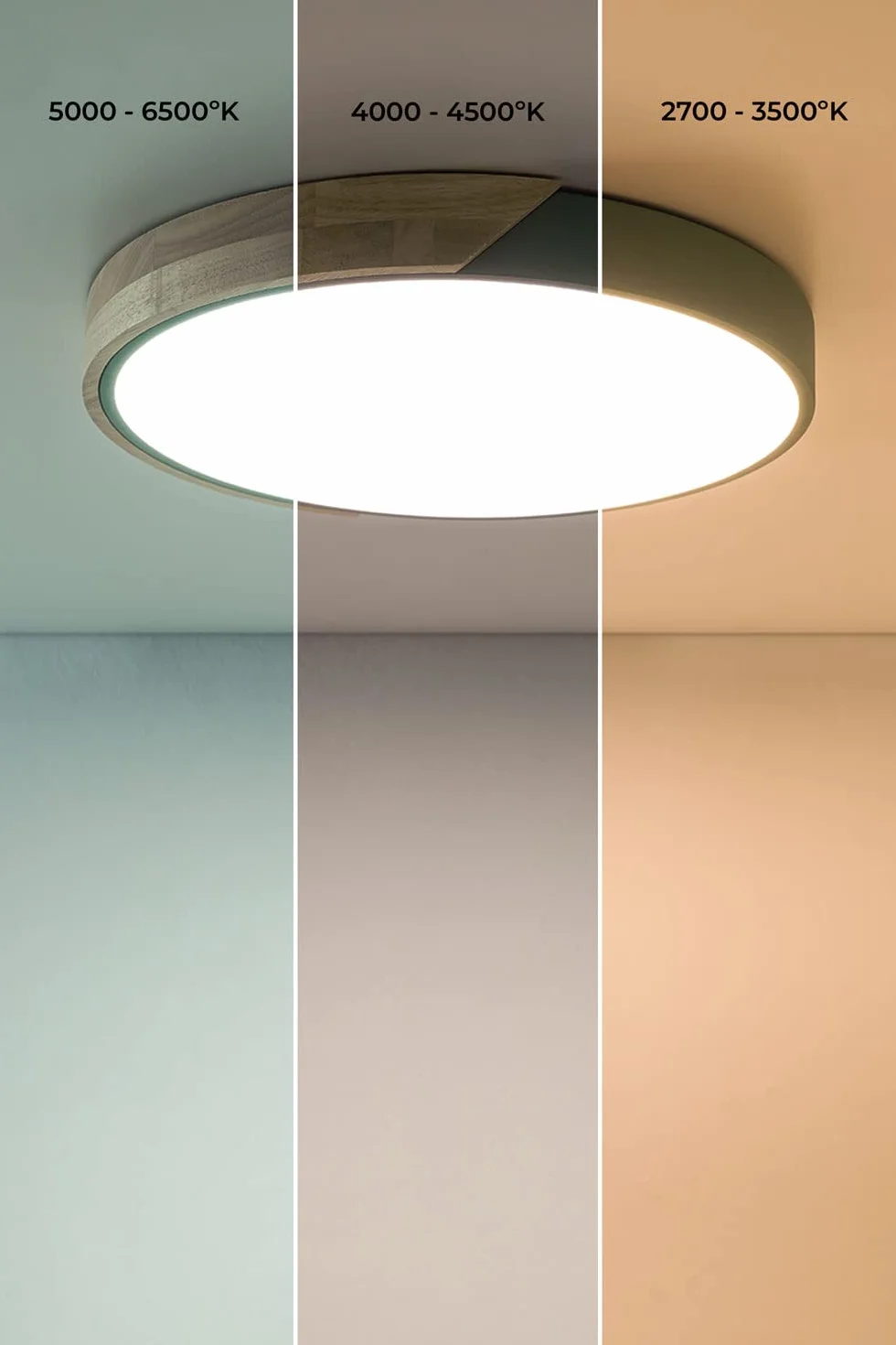 SKLUM Lampa sufitowa LED Jan Ø40 cm