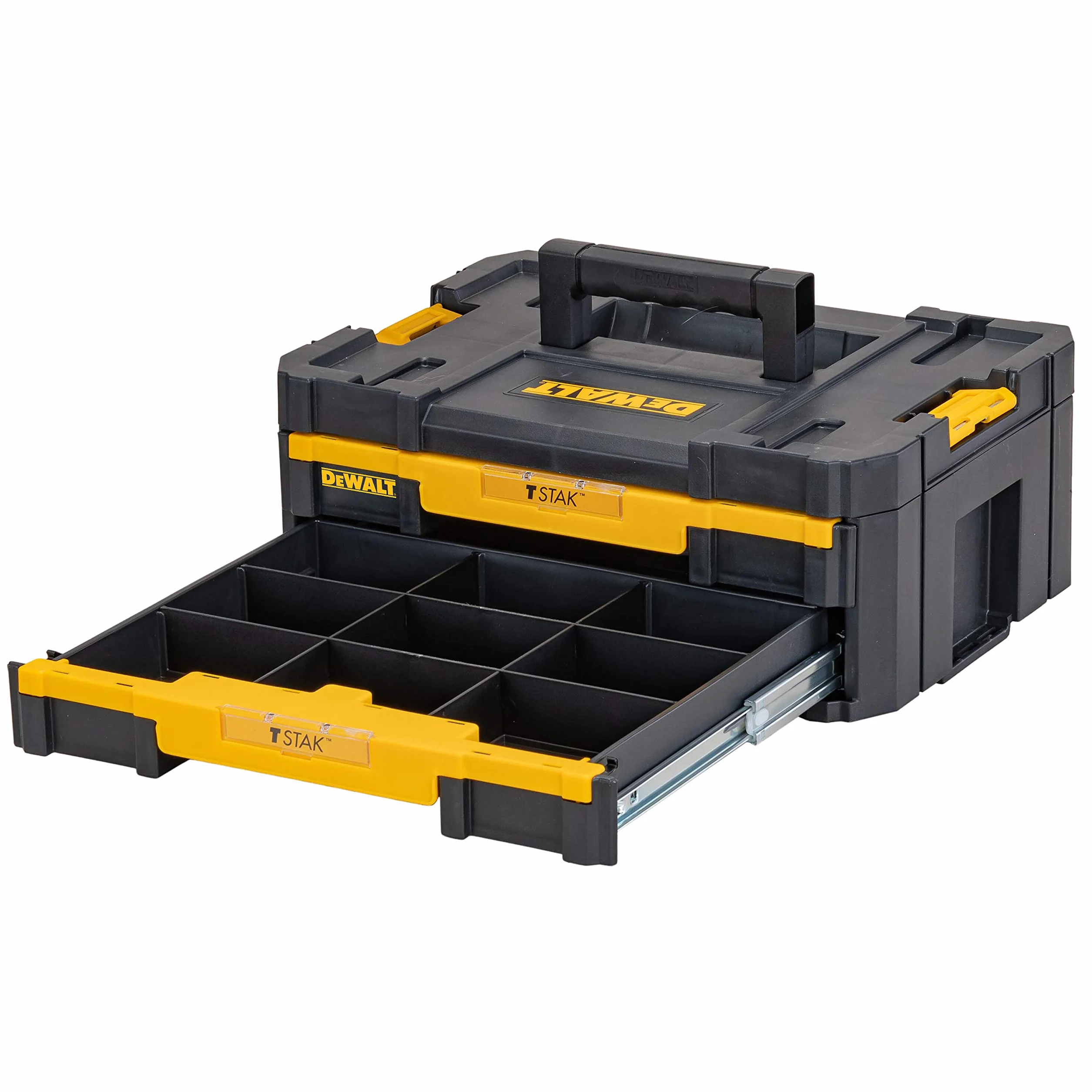 Dewalt Tstak-Box Iv Walizka Systemowa, Czarny/Żółty, 440 x 314 x 176 mm