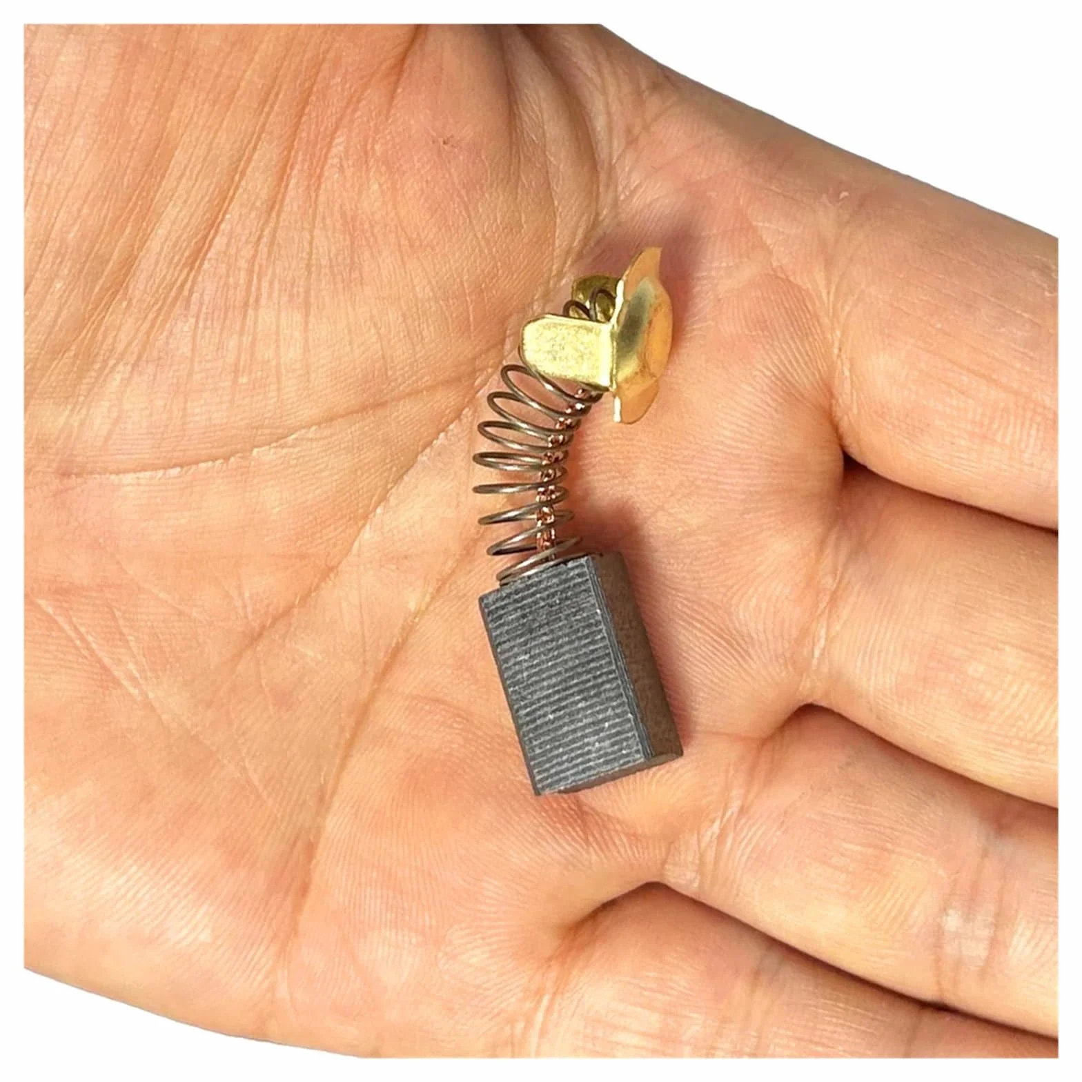 20 sztuk 17 x 11 x 7 mm beziskrzące szczotki węglowe do elektronarzędzi