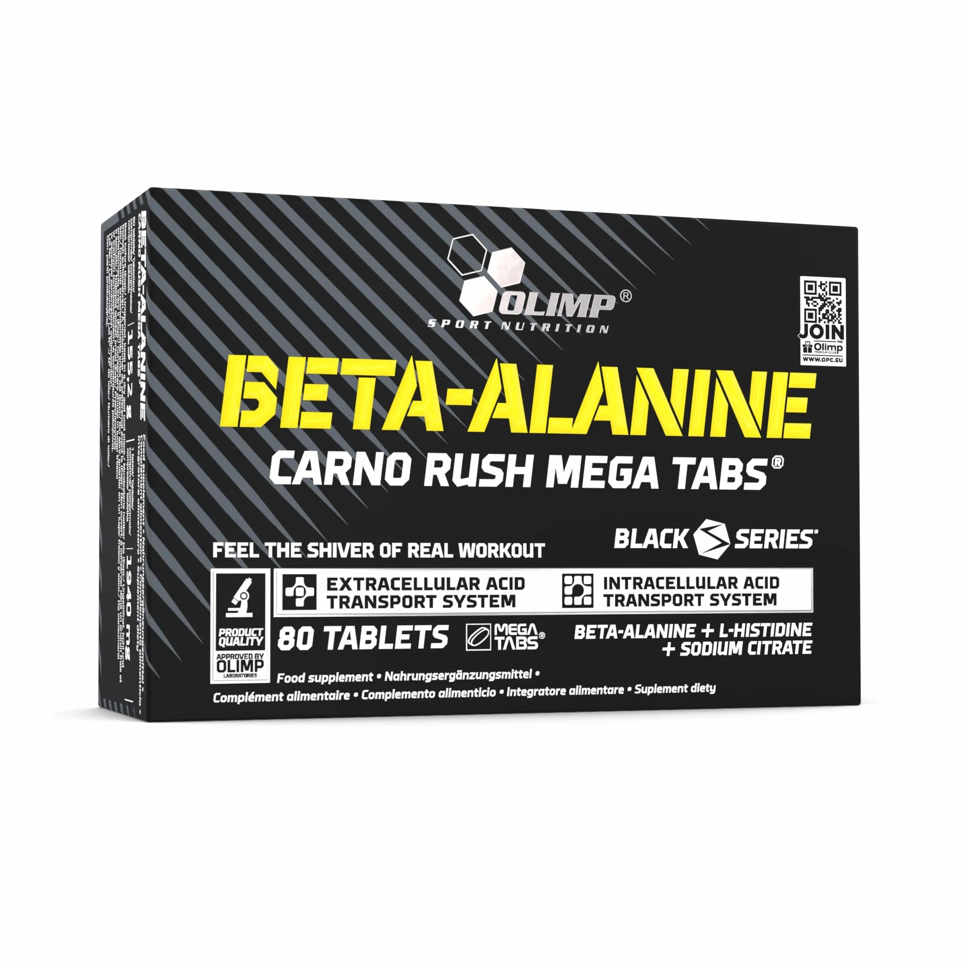 OLIMP Beta-Alanine Carno Rush Mega Tabs 80 tabletek