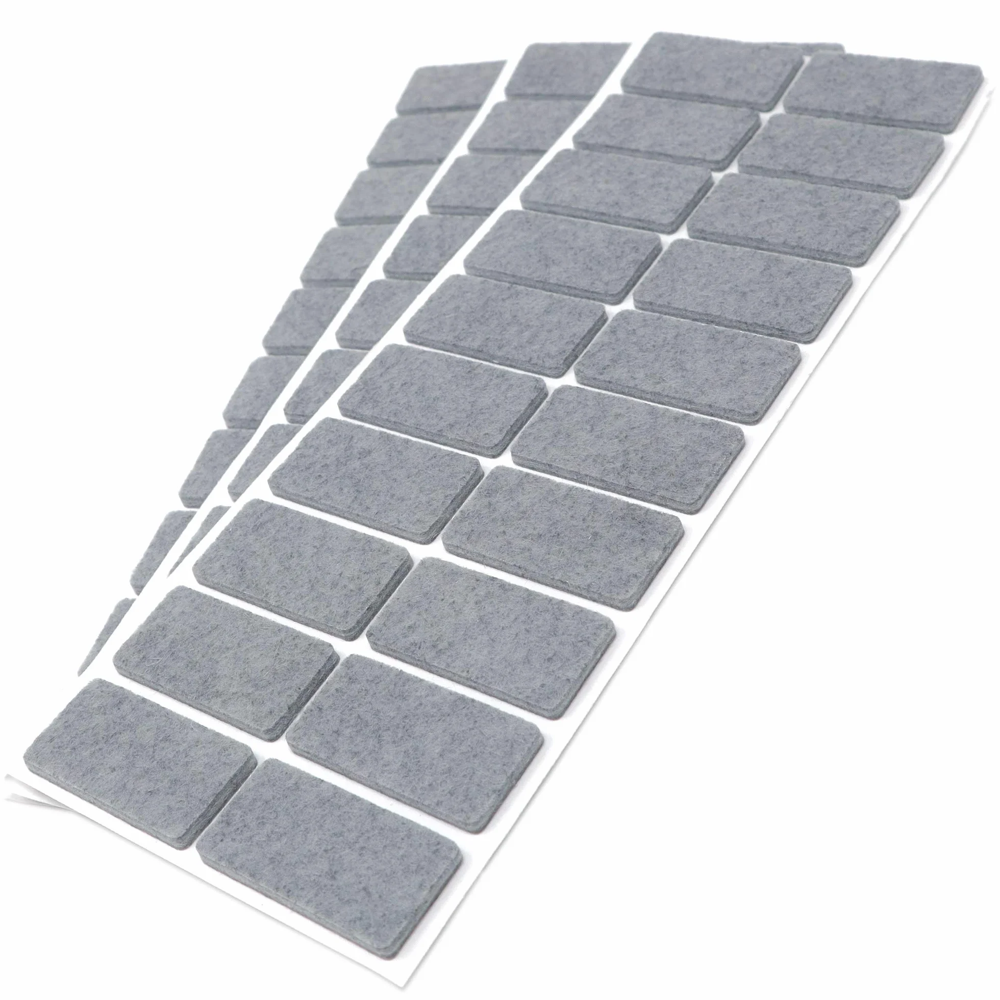 Adsamm FP-35-SA-GR-2040-20-3 FP-35-SA-GR-2040-20 60 x podkładki filcowe, szare, 20x40 mm