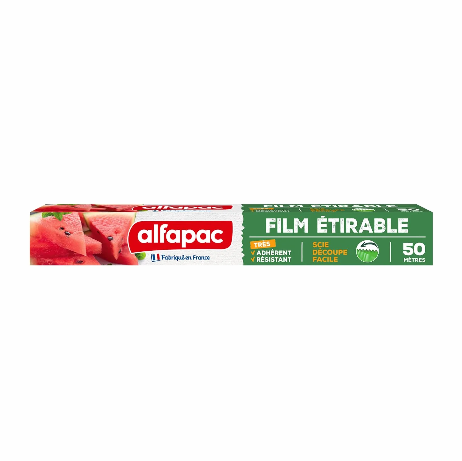 Alfapac 34536 Folia Spożywcza, Przezroczysty, 50 m