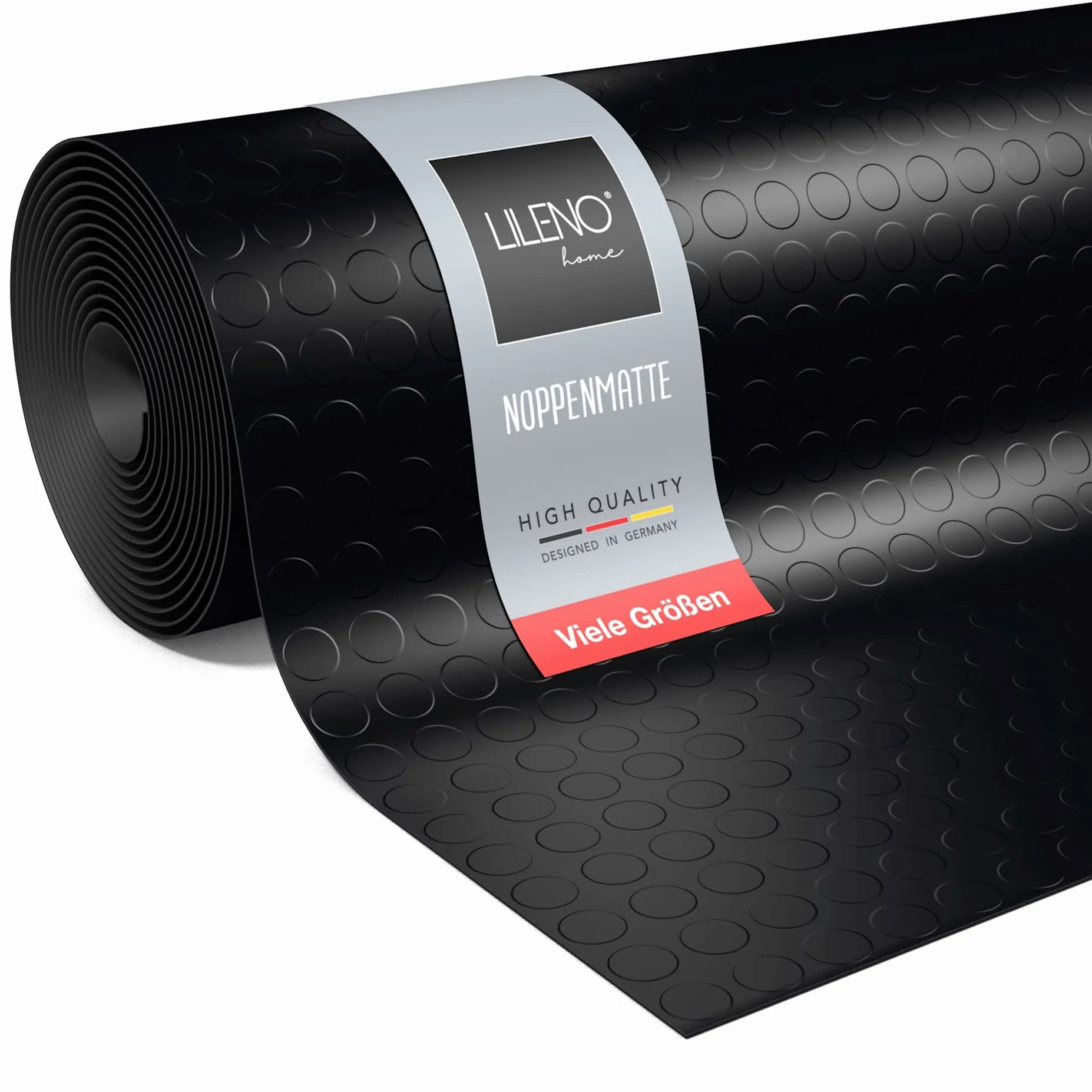 Mata gumowa z wypustkami 3 mm 130 x 100 cm antypoślizgowa podłoga warsztatowa