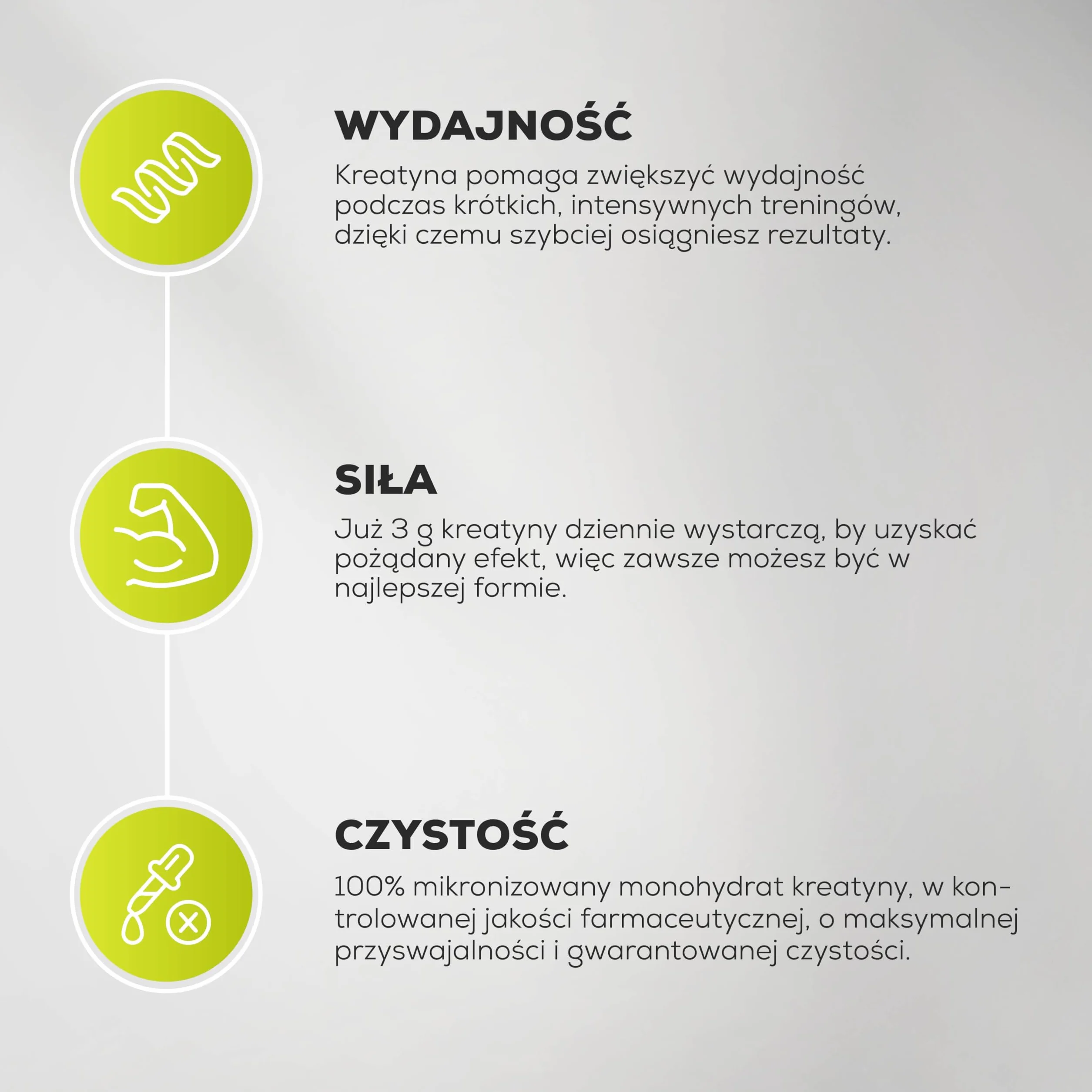 BioTechUSA 100% Creatine Monohydrate | kreatyna farmaceutycznej jakości | mikronizowana | wegańska | bezglutenowa, 300 g, Brzoskwiniowa mrożona herbata