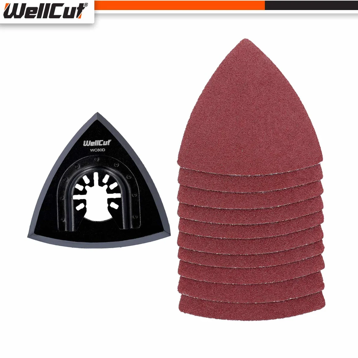WELLCUT WC-MT17 zestaw akcesoriów wielofunkcyjnych 17-częściowy do wielofunkcyjnych narzędzi wielofunkcyjnych