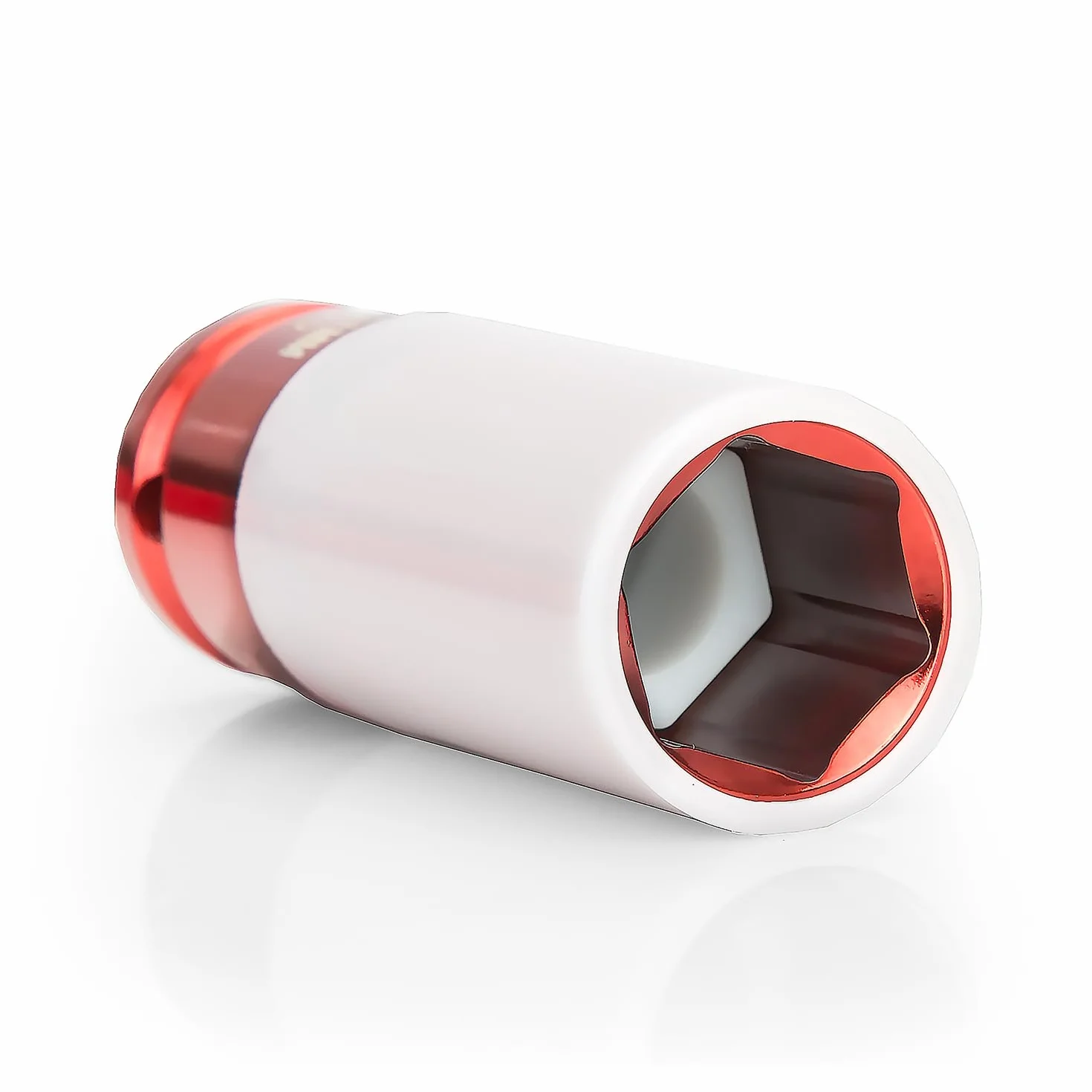 OEMTOOLS 25583 1/2 Drive zestaw cienkościennych nakrętek ochronnych, 3 szt. | nakrętki mocujące bez kółek do drapania | nasadki oznaczone kolorami |17 mm / 11/40.6 cm (niebieski), 19 mm / 3/10.2 cm
